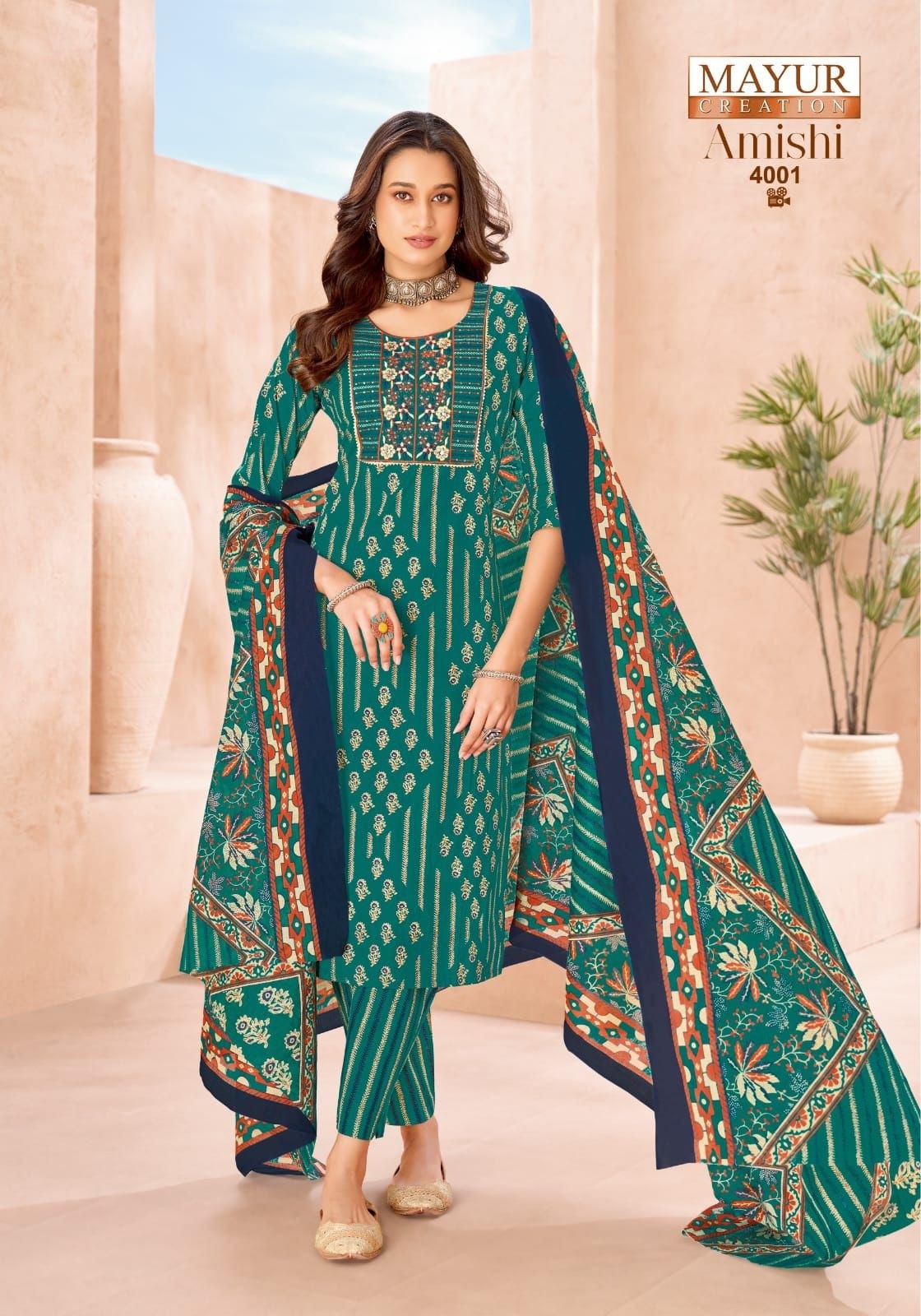 Mayur Creation | Amishi Vol-4 | Pure Cotton | Ready-to-Wear