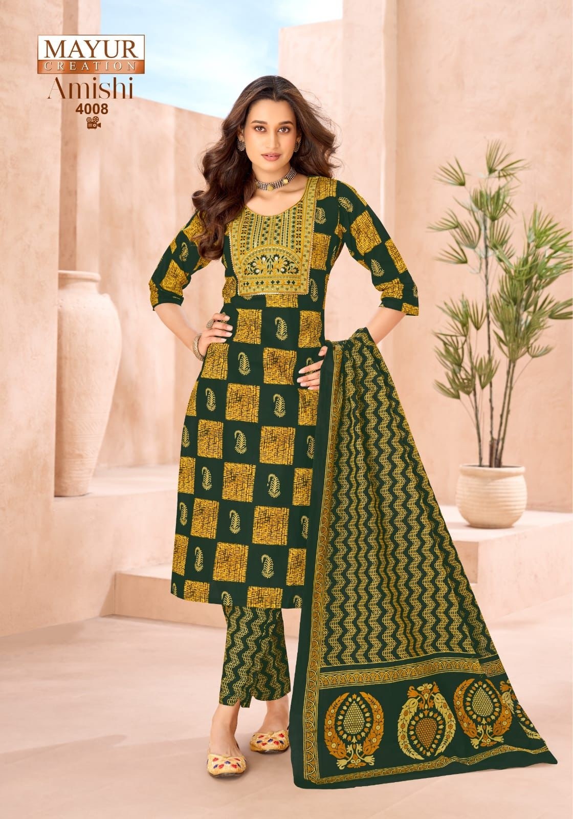 Mayur Creation | Amishi Vol-4 | Pure Cotton | Ready-to-Wear