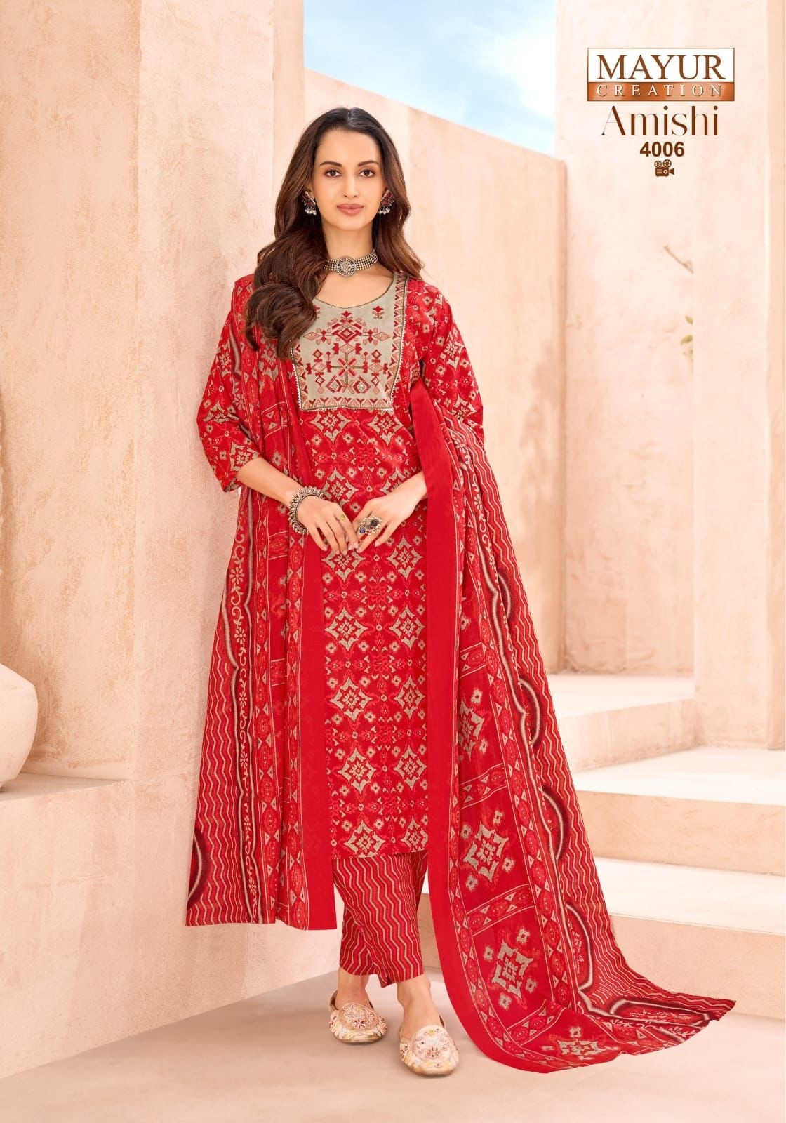 Mayur Creation | Amishi Vol-4 | Pure Cotton | Ready-to-Wear