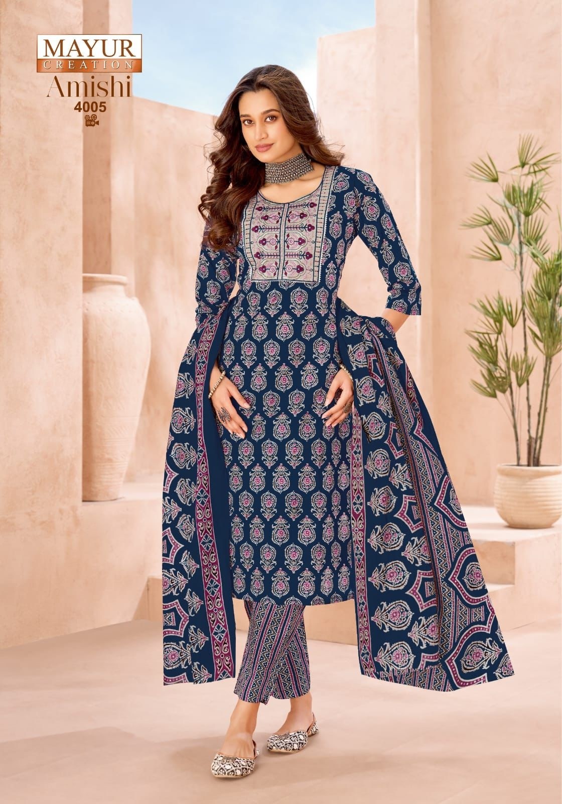 Mayur Creation | Amishi Vol-4 | Pure Cotton | Ready-to-Wear