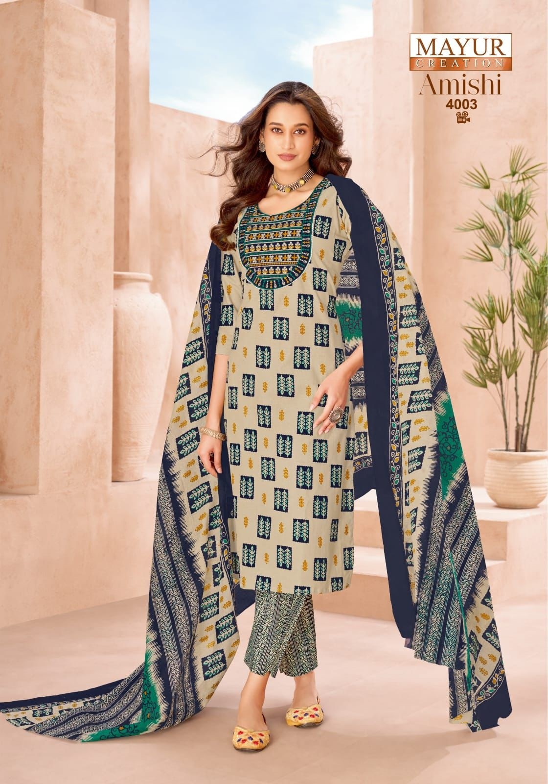 Mayur Creation | Amishi Vol-4 | Pure Cotton | Ready-to-Wear