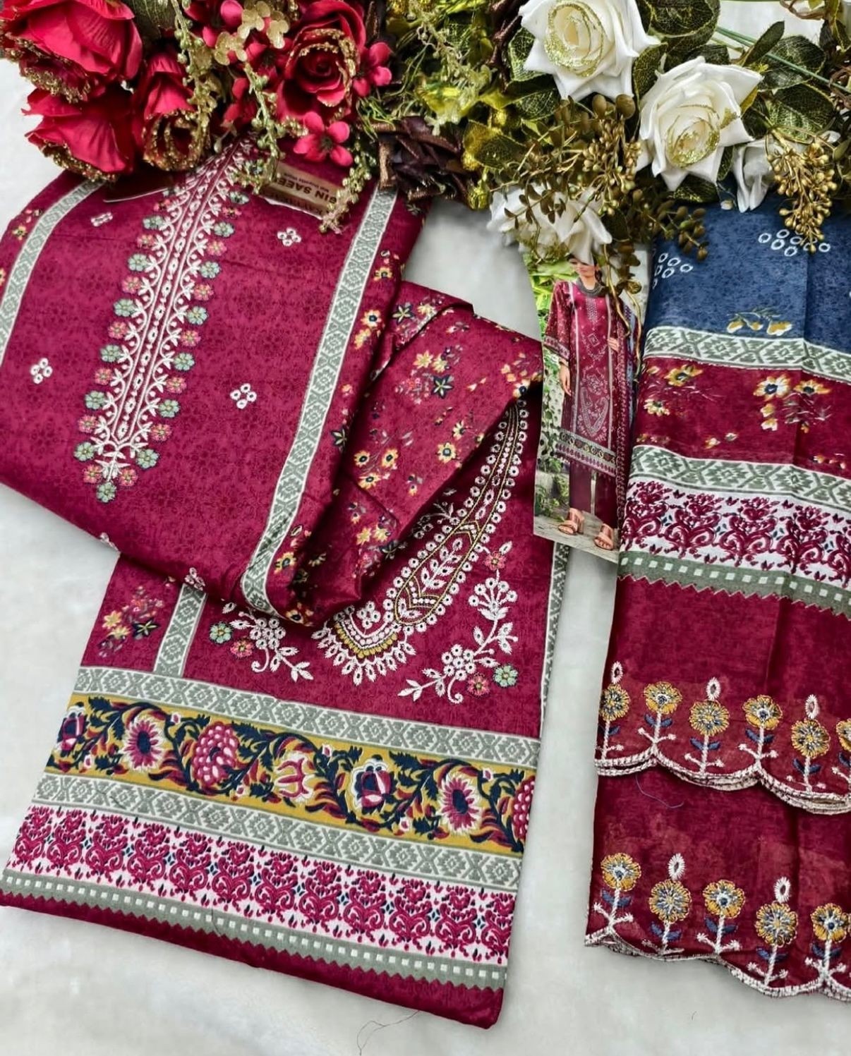 Kavya Kala Couture | Bin Saeed Vol-11 | Premium Cotton Collection
