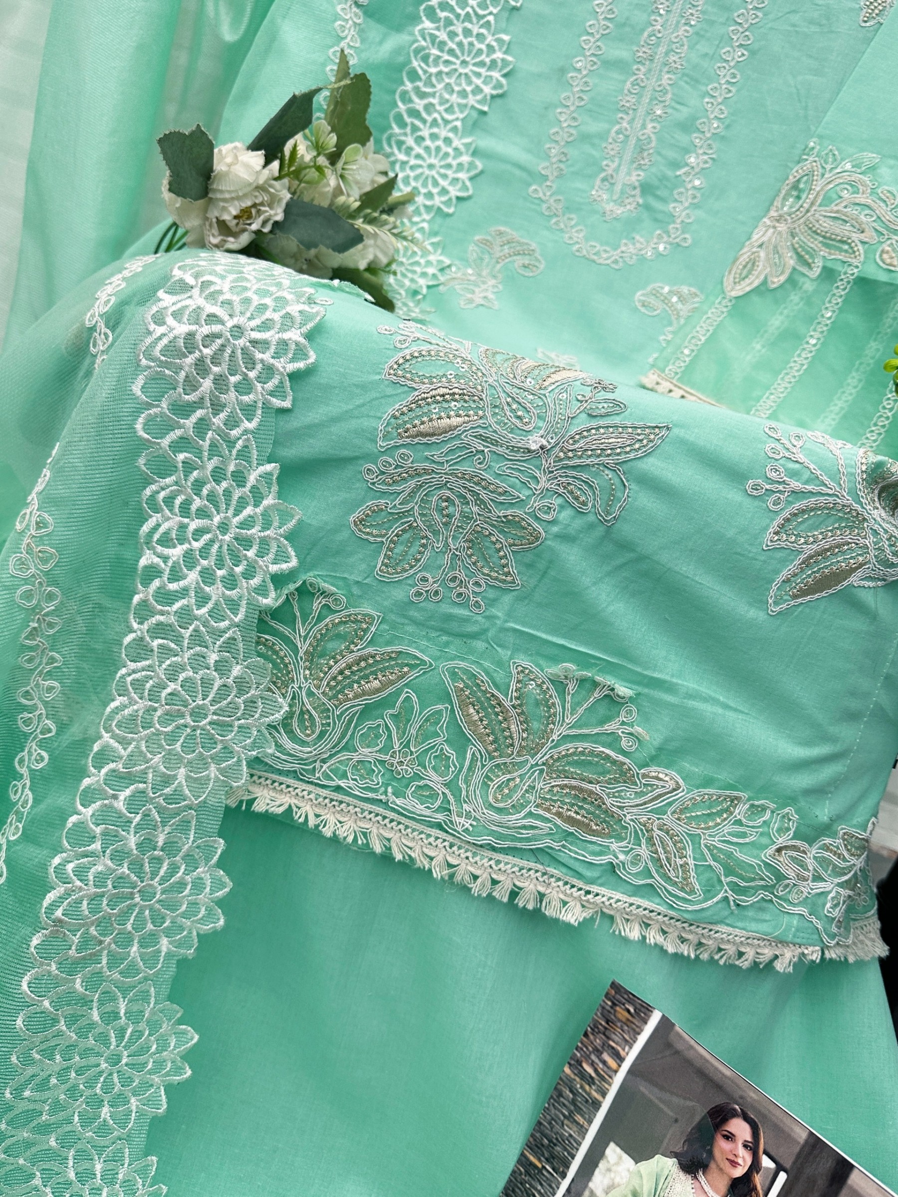 Alif Fashion | A-242 | Pakistani Concept | Heavy Embroidery