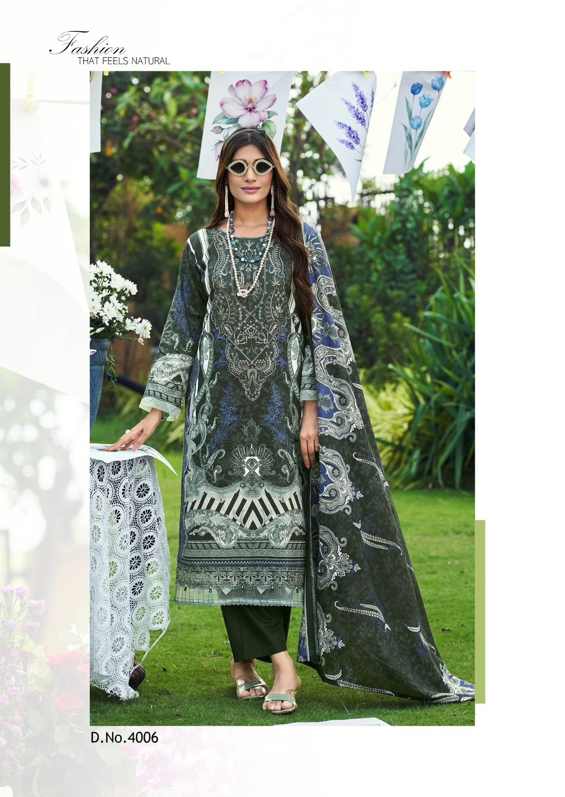 Jazmin Vol-4 – Lawn Cotton Embroidered Collection