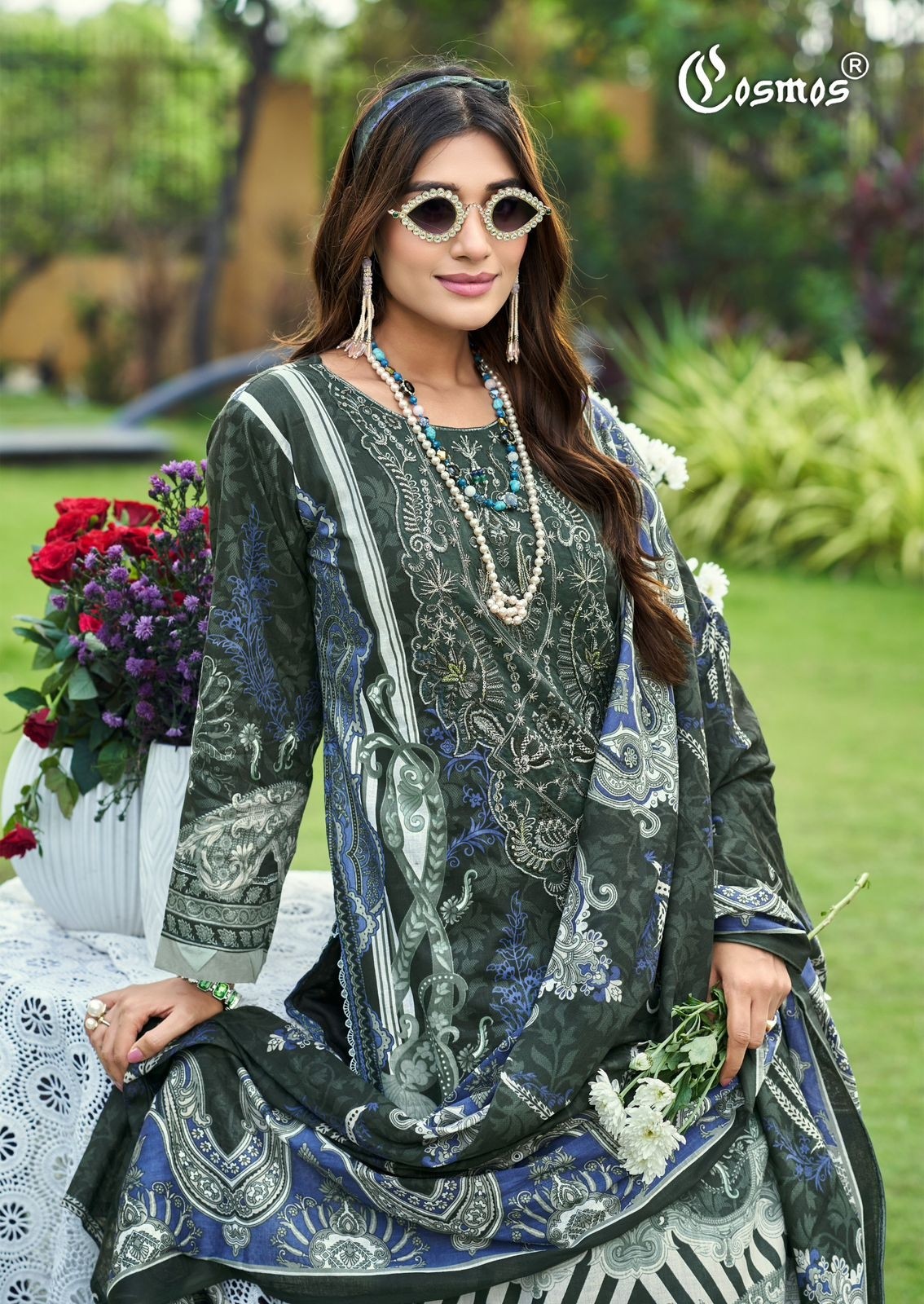 Jazmin Vol-4 – Lawn Cotton Embroidered Collection