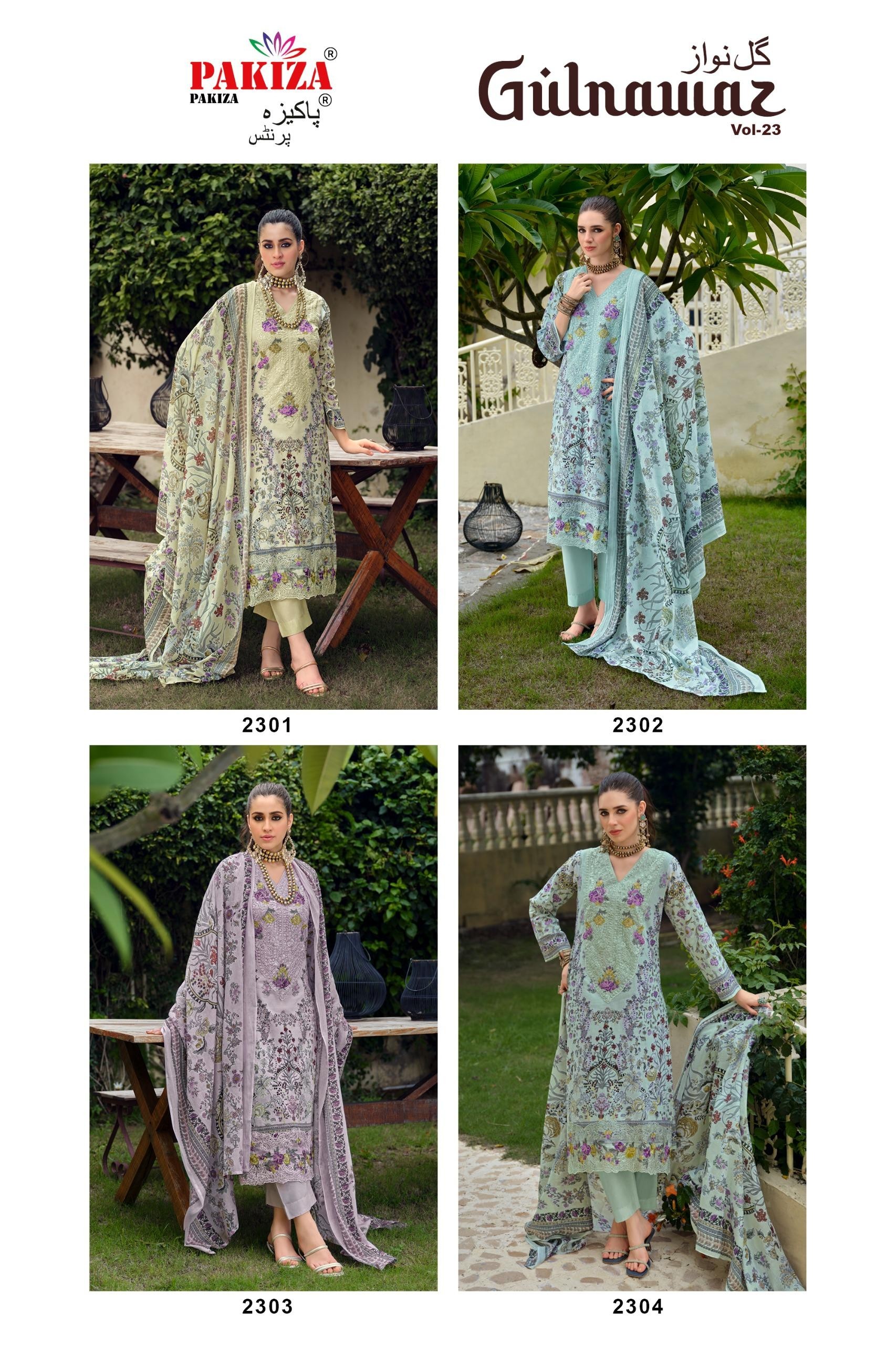 Pakiza Prints – Gulnawaz Vol 23