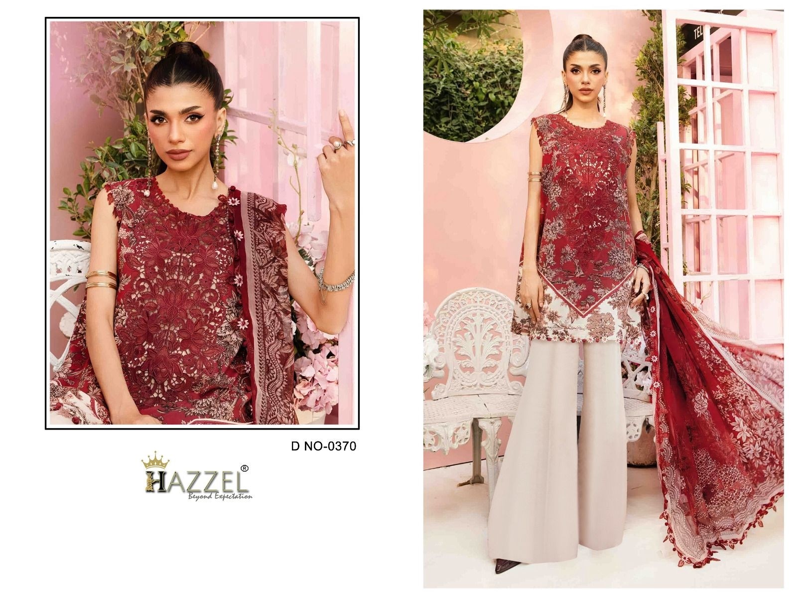 Maria B 0370 – Luxury Lawn Cotton Collection