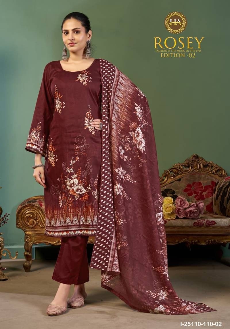 ROSEY-2 | Designer Print & Hand Work Collection