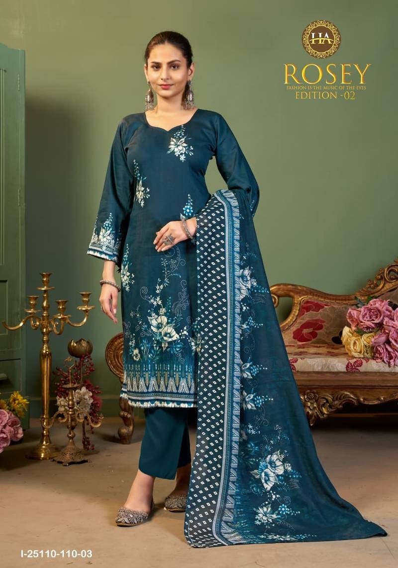 ROSEY-2 | Designer Print & Hand Work Collection