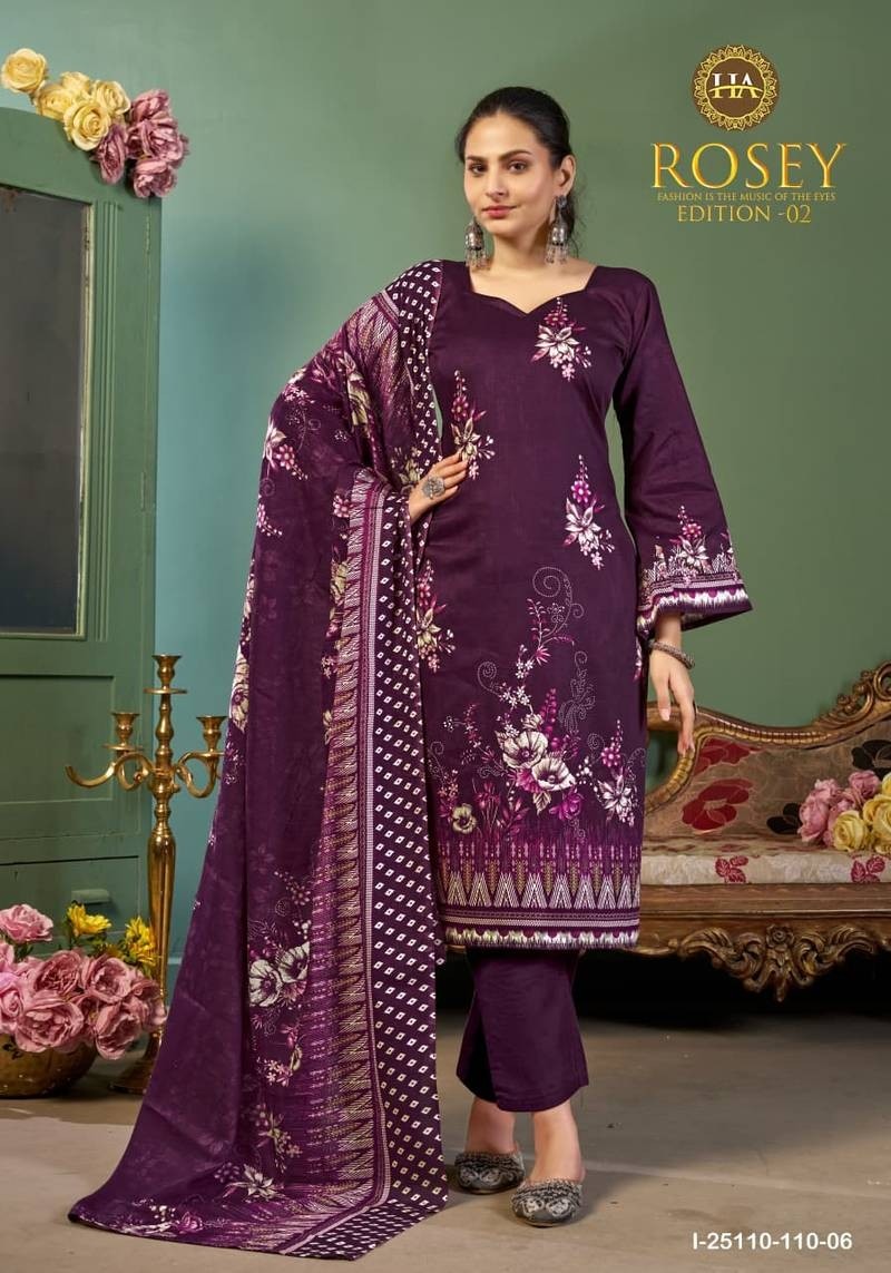 ROSEY-2 | Designer Print & Hand Work Collection