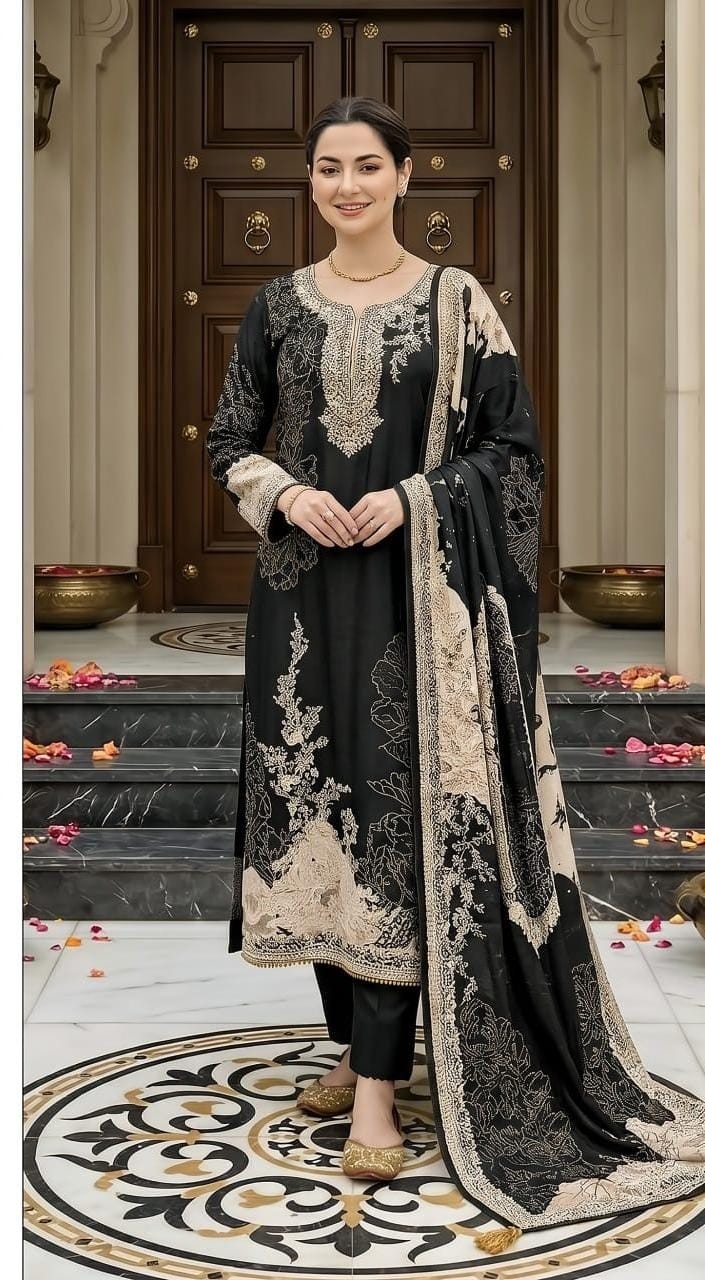 KT-338 | Digital Print & Hand Work Collection