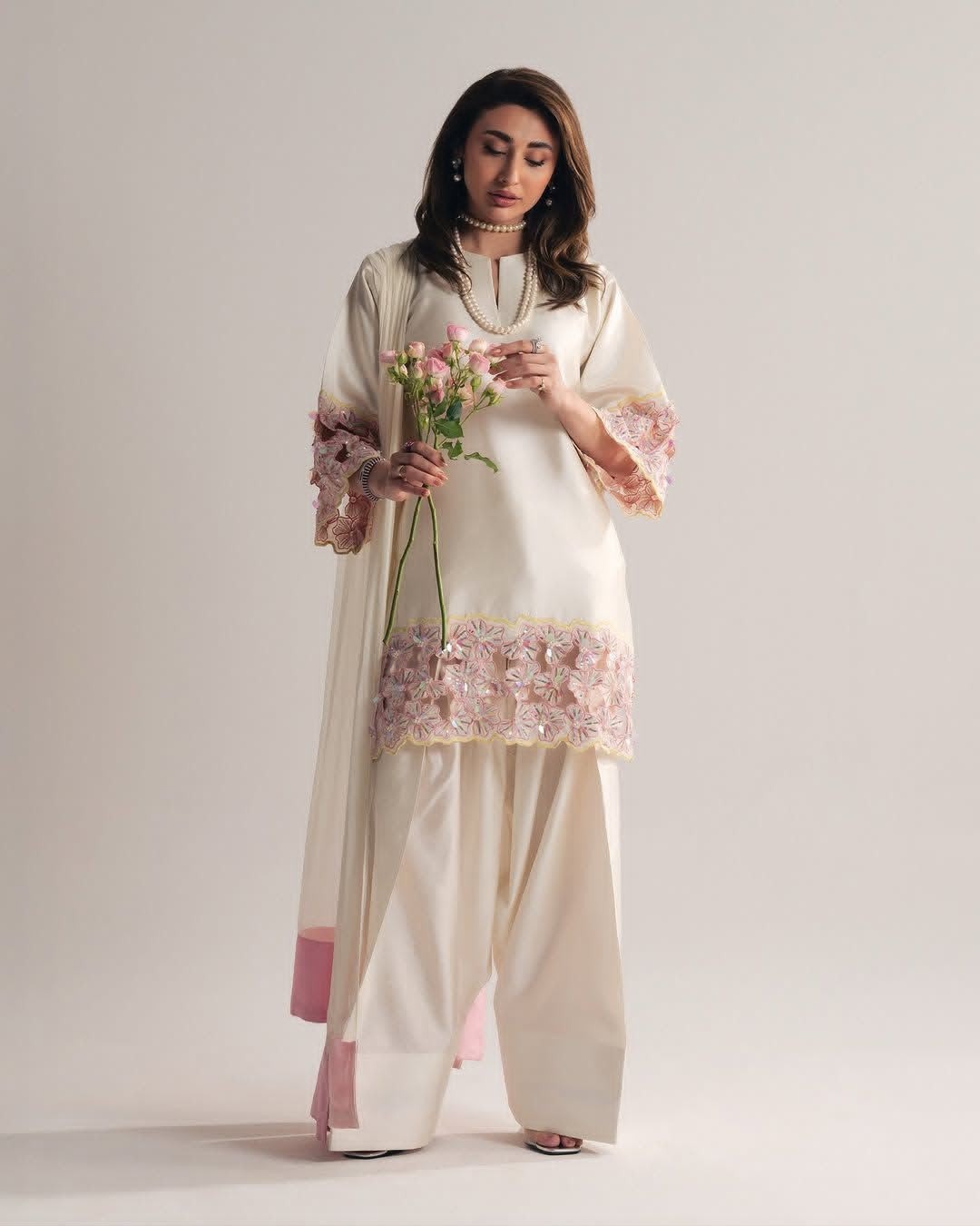 NSR-889 | Premium Designer Farshi Pant Suit