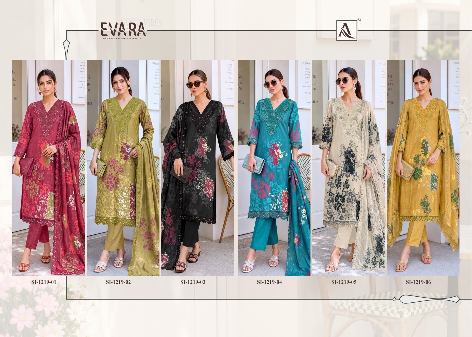 ALOK SUIT | EVARA Premium Designer Collection