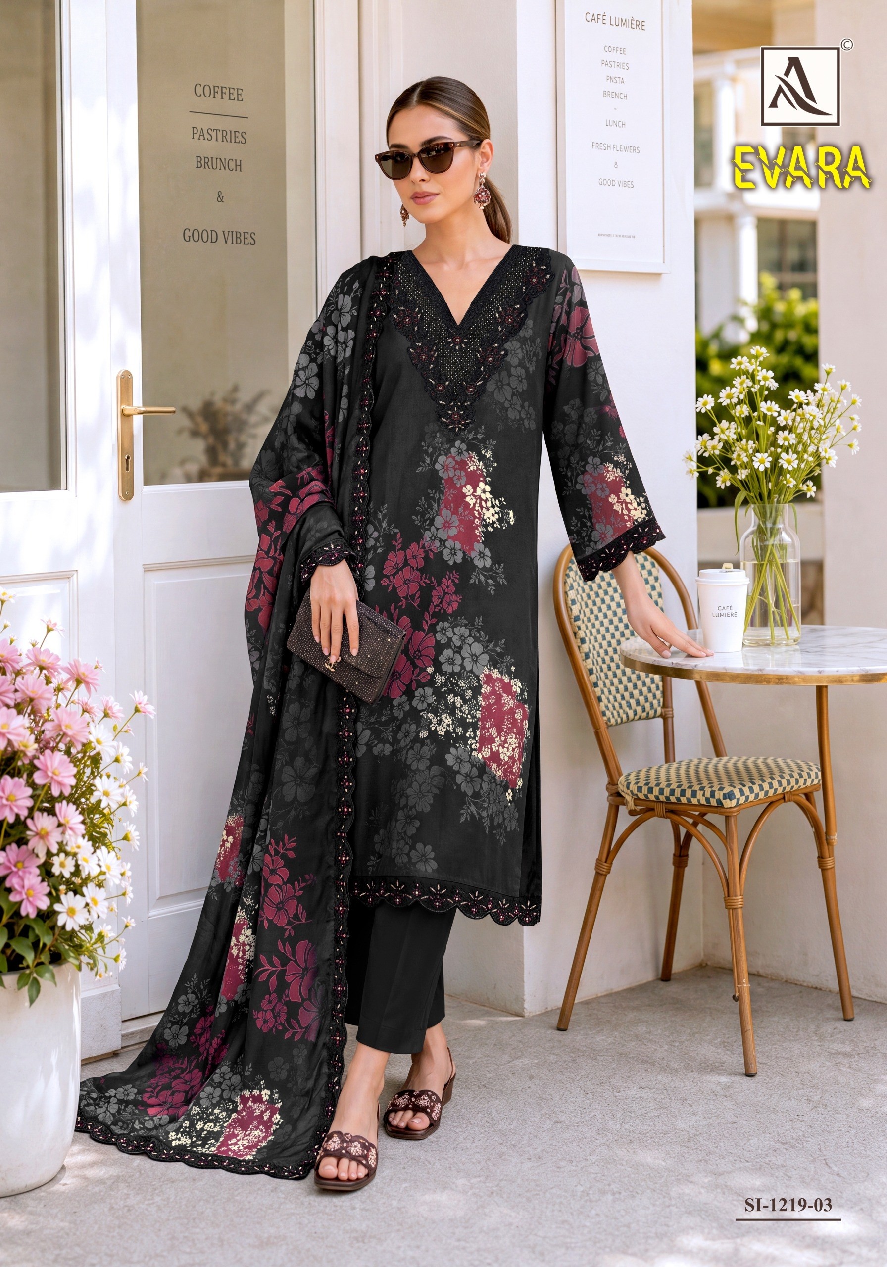 ALOK SUIT | EVARA Premium Designer Collection
