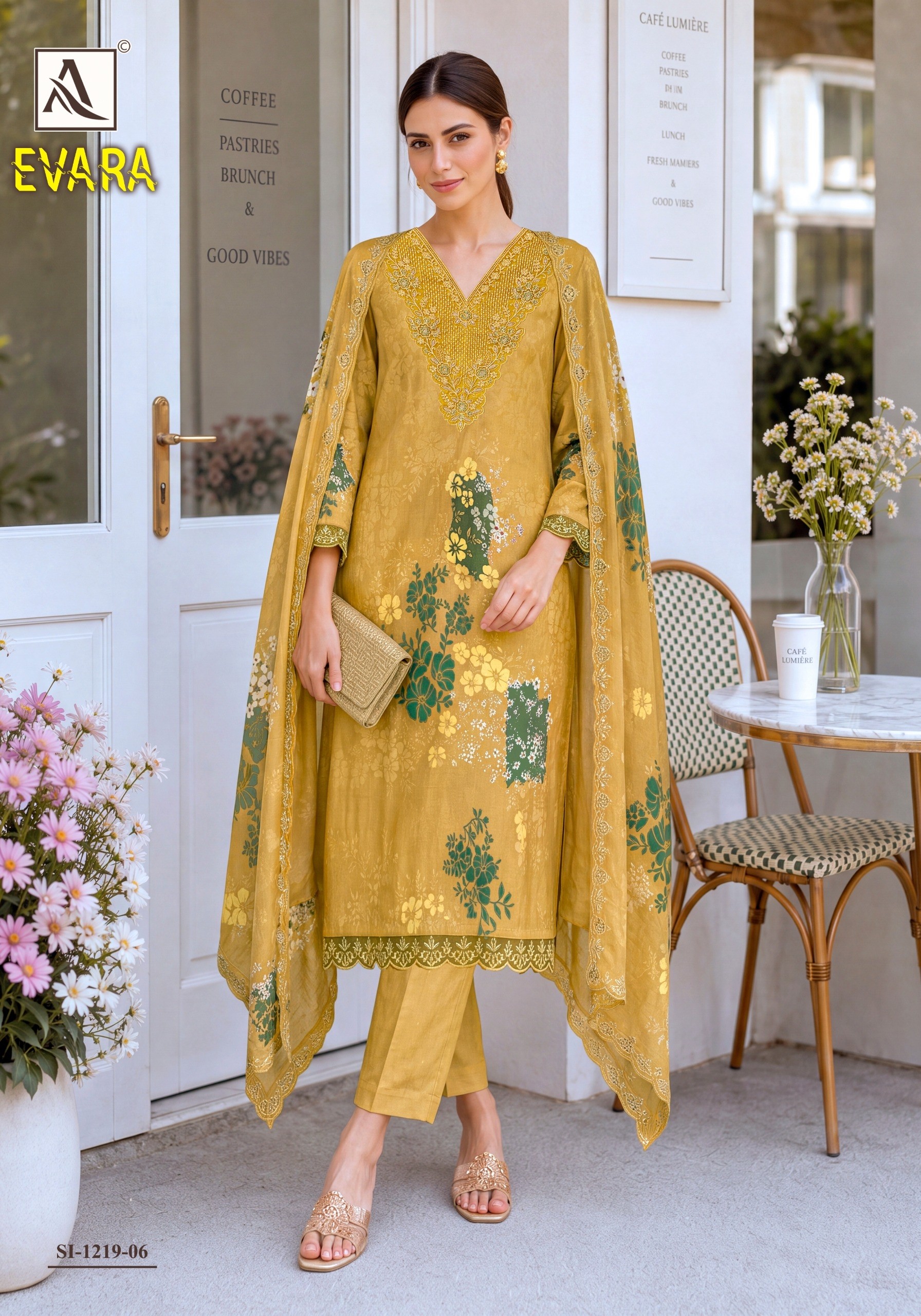 ALOK SUIT | EVARA Premium Designer Collection