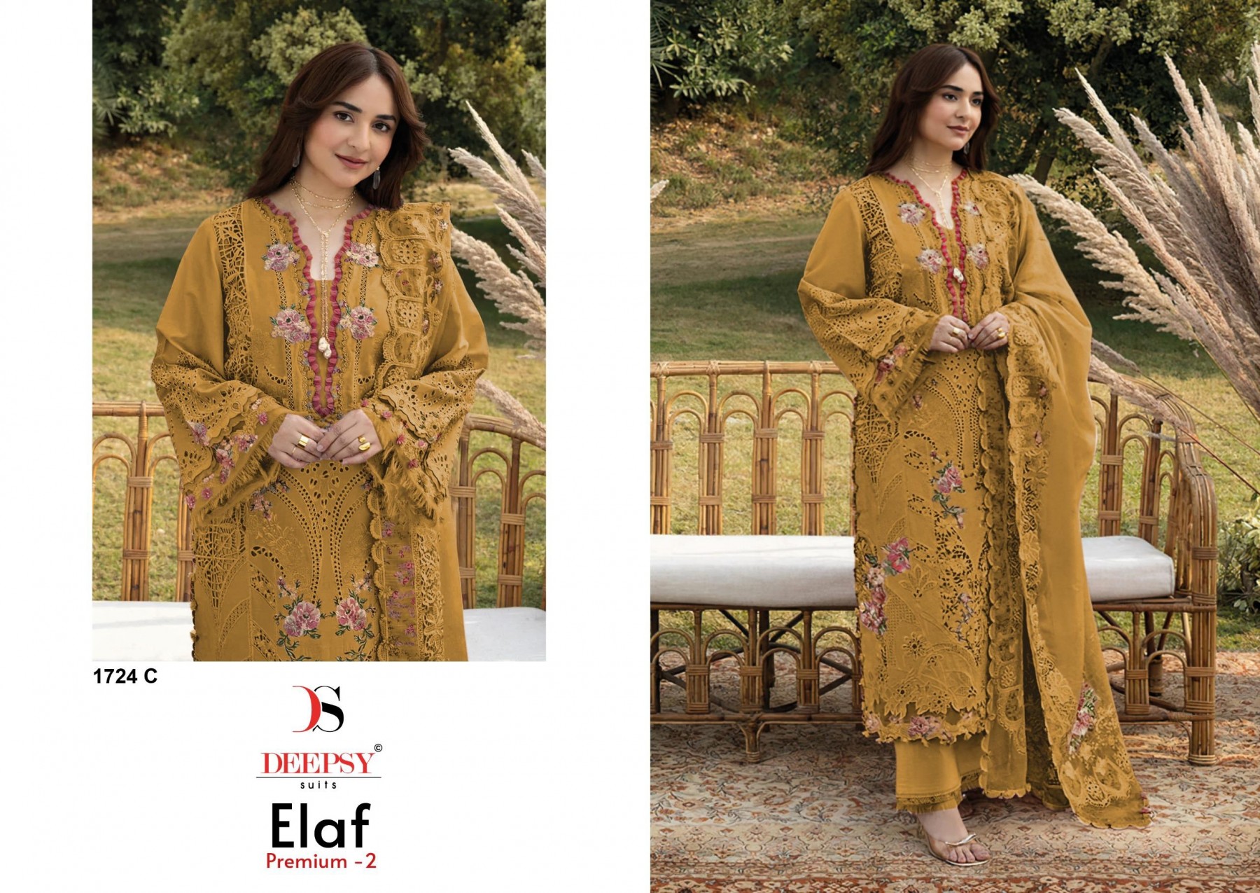 DEEPSY SUITS | ELAF Premium Luxury Lawn