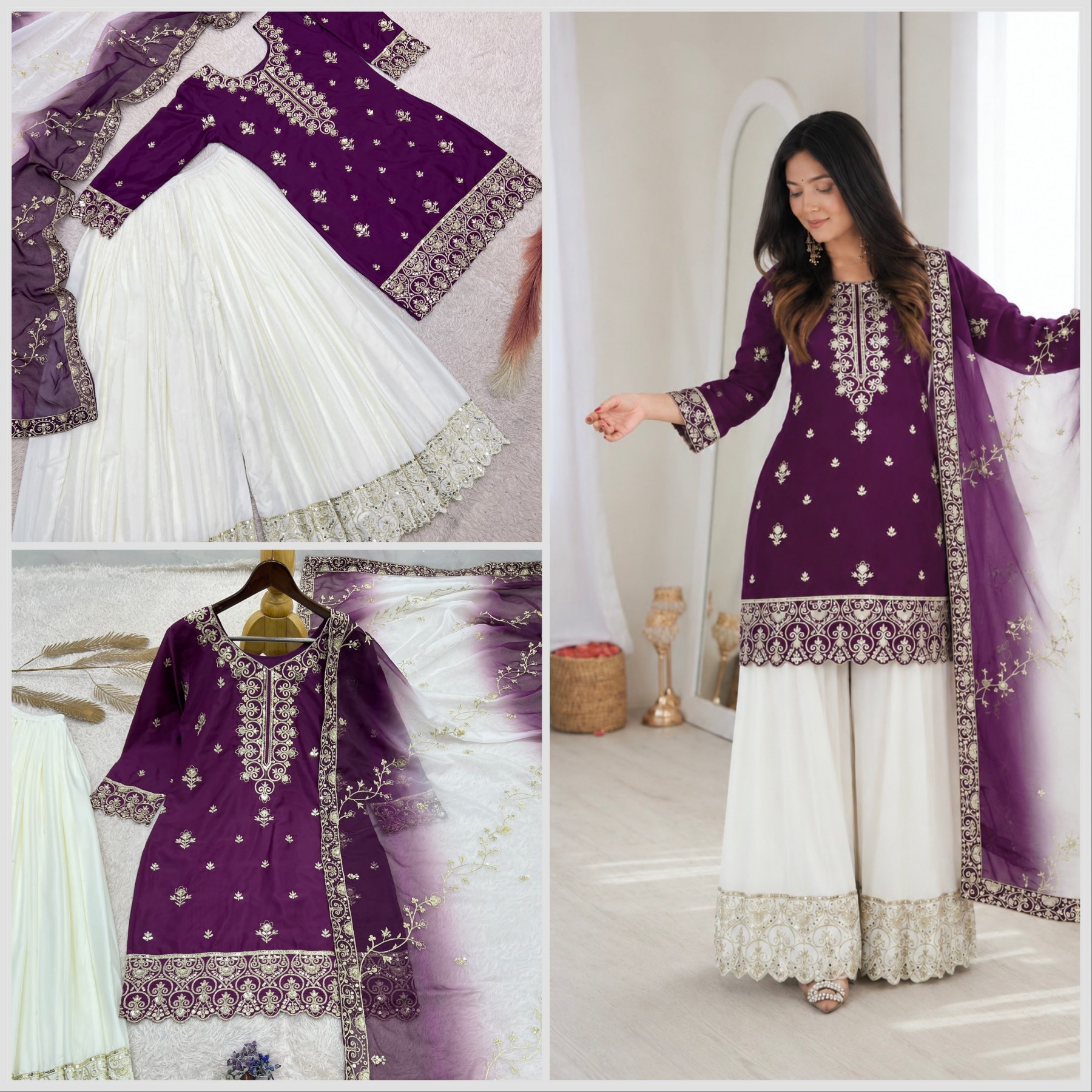 DHK-1402 | Pure Natural Silk Designer Set