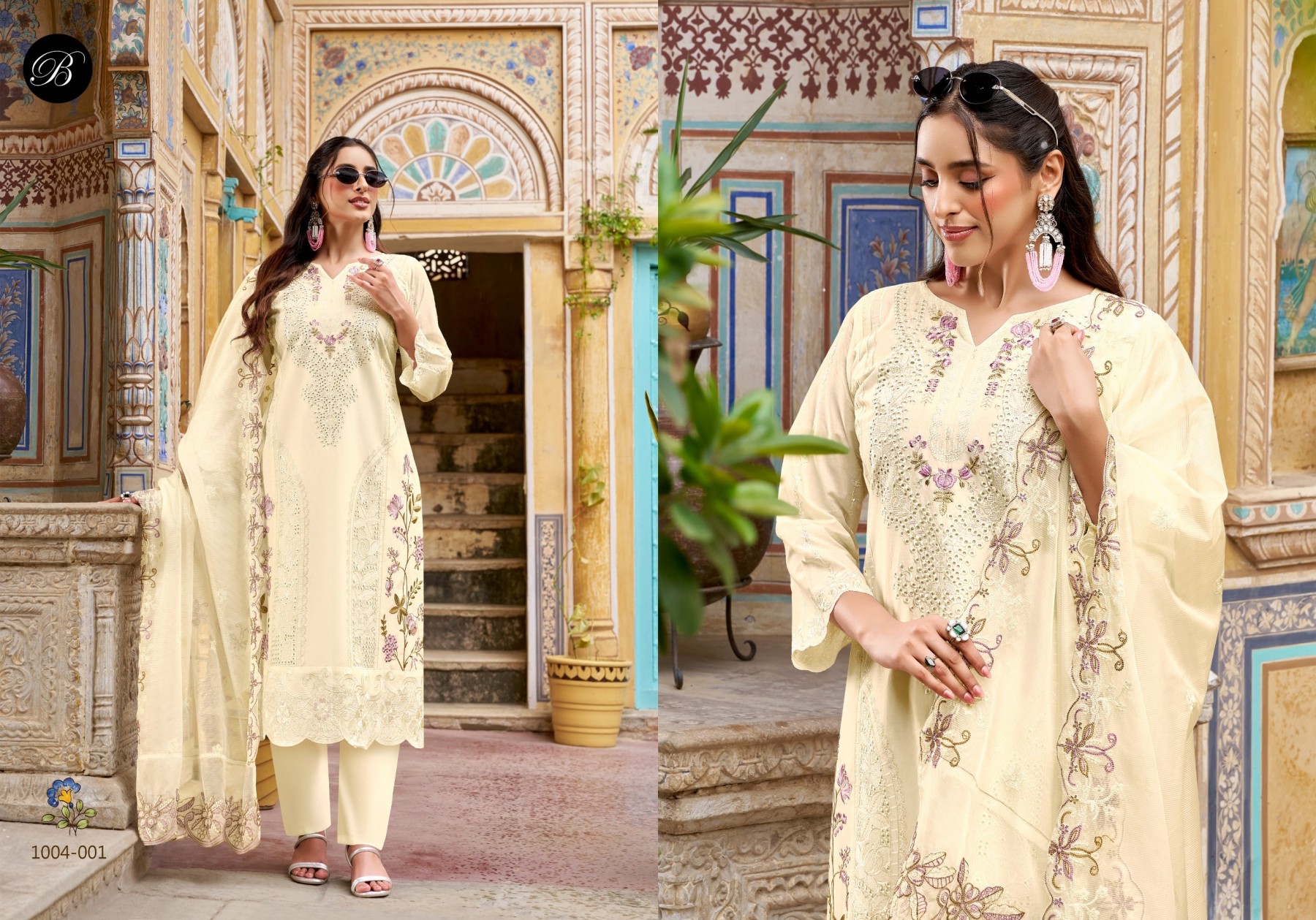 KHWAISH | Full Heavy Embroidery Cotton Lawn Collection