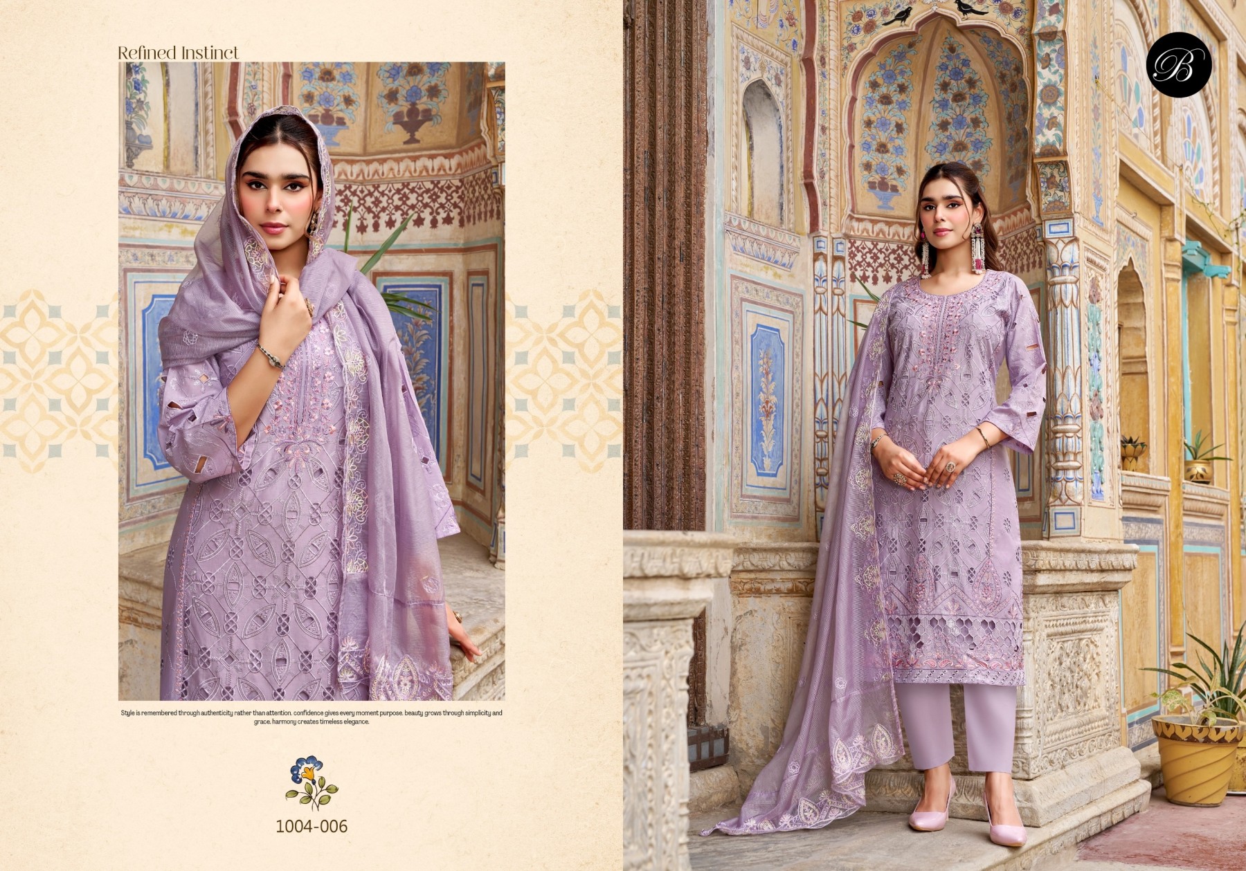 KHWAISH | Full Heavy Embroidery Cotton Lawn Collection