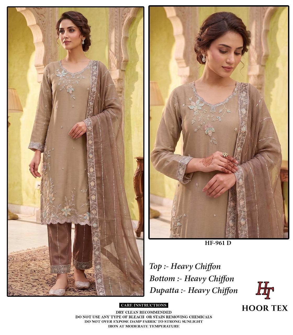 HF-961 Heavy Chiffon Pakistani Collection