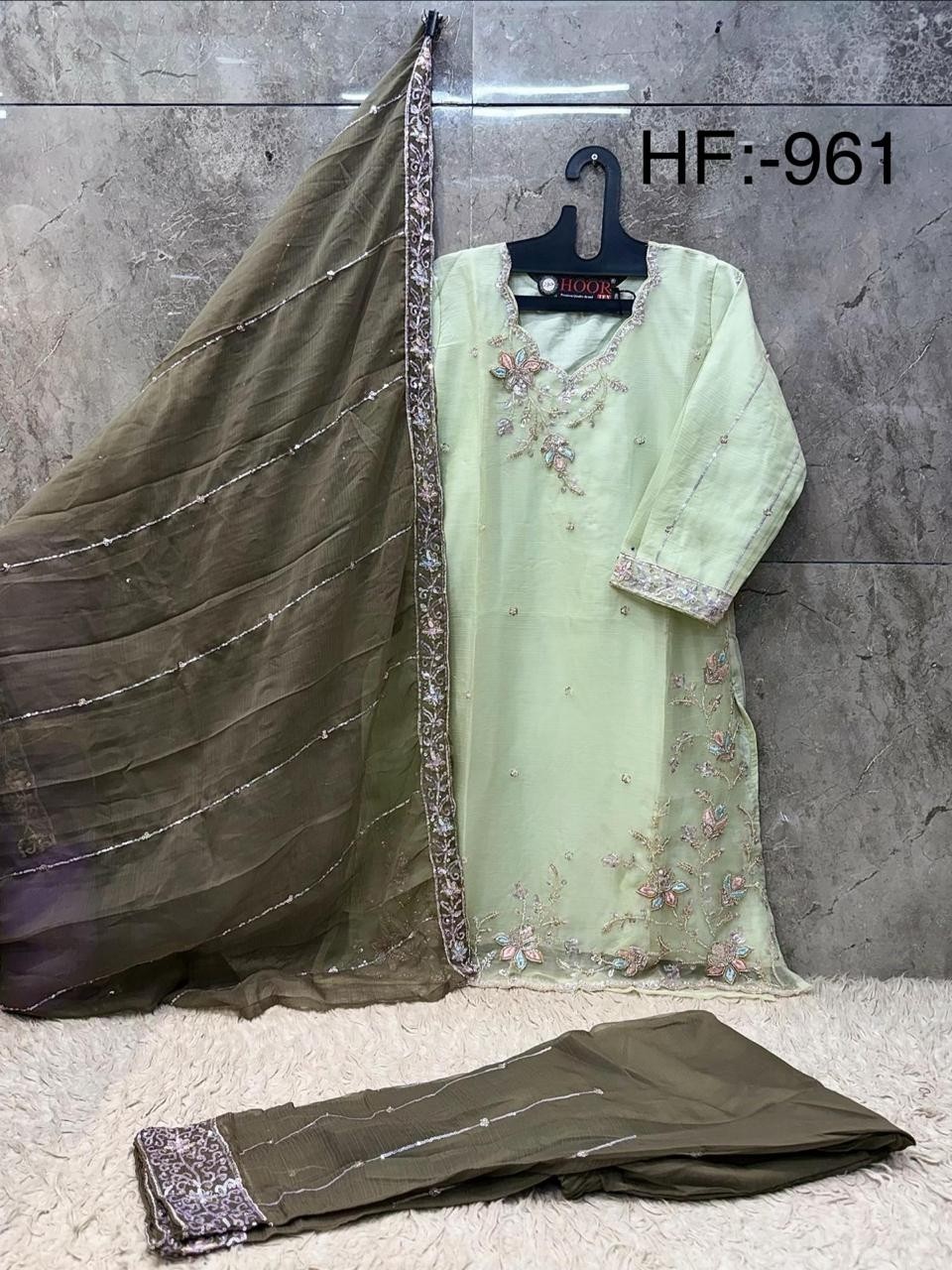 HF-961 Heavy Chiffon Pakistani Collection