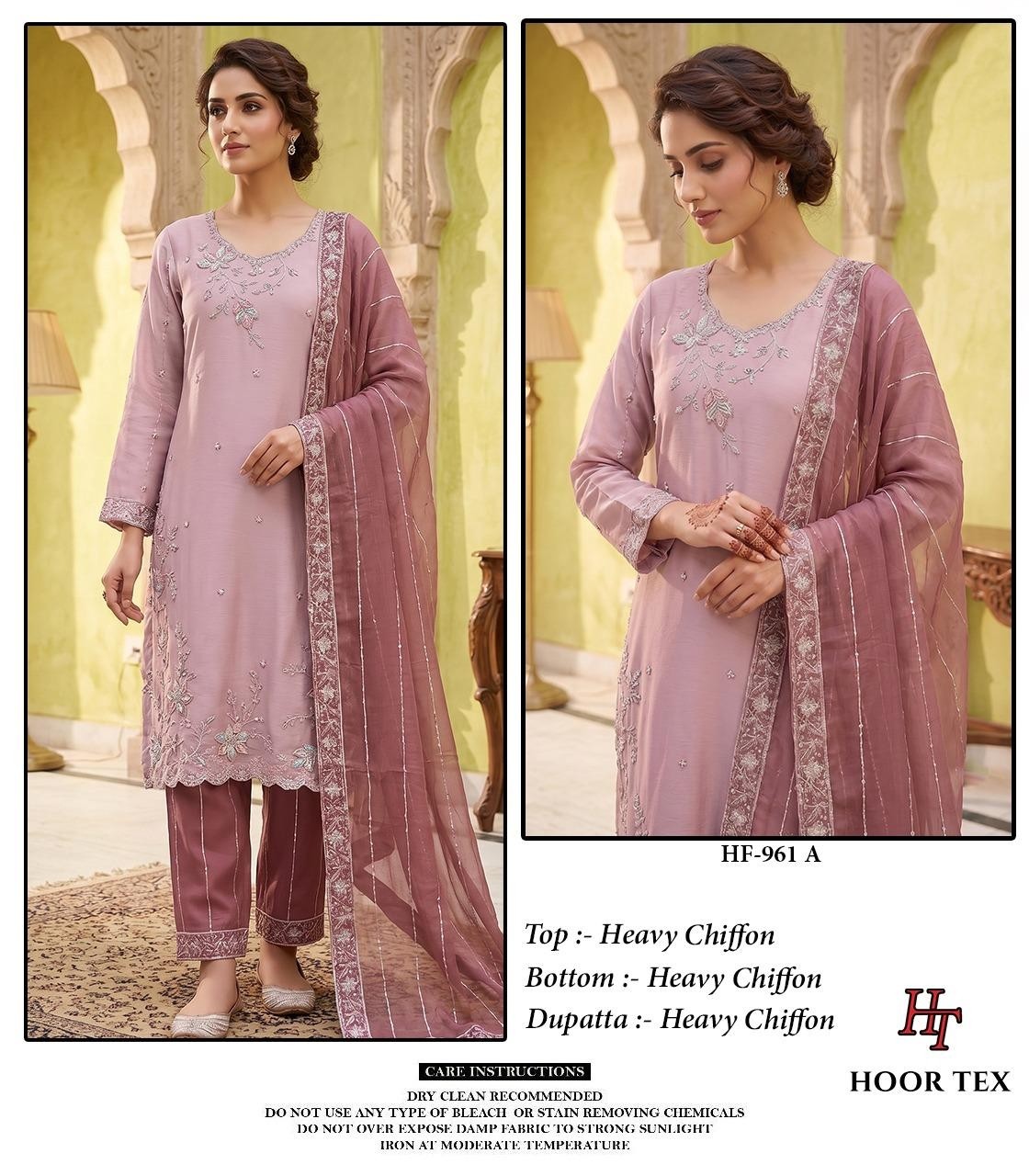 HF-961 Heavy Chiffon Pakistani Collection