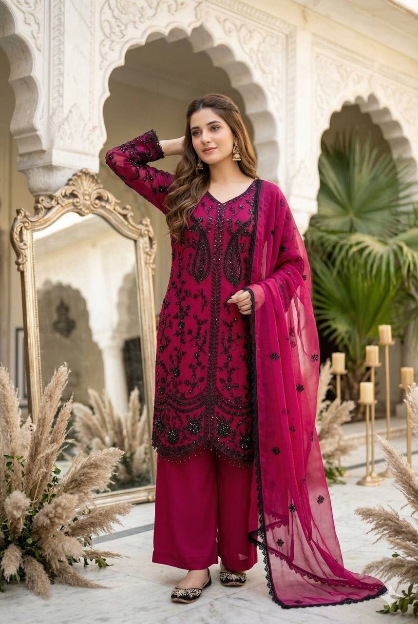 MT-1074 Heavy Faux Georgette Designer Collection