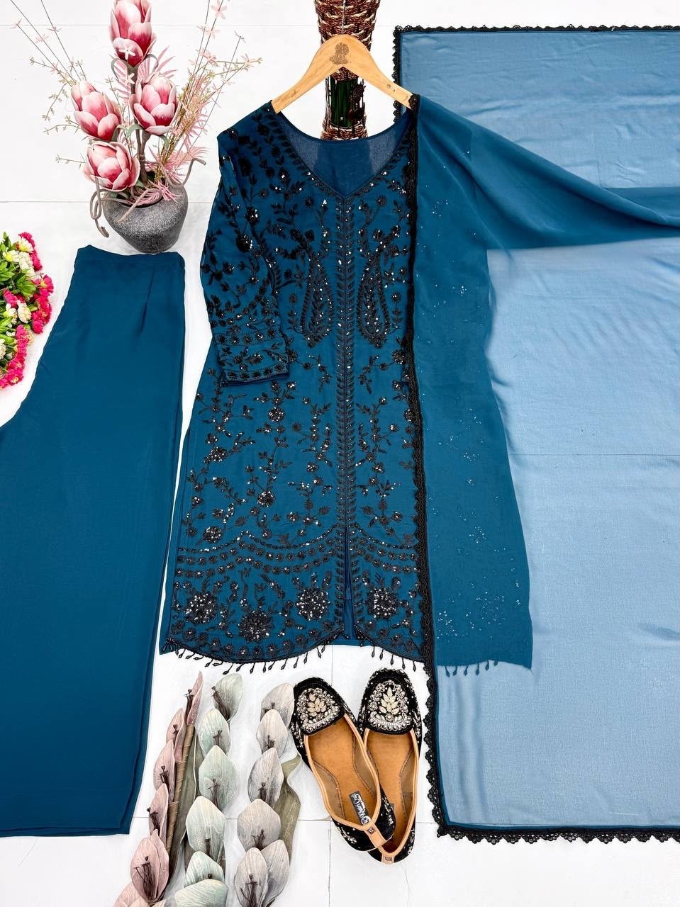 MT-1074 Heavy Faux Georgette Designer Collection