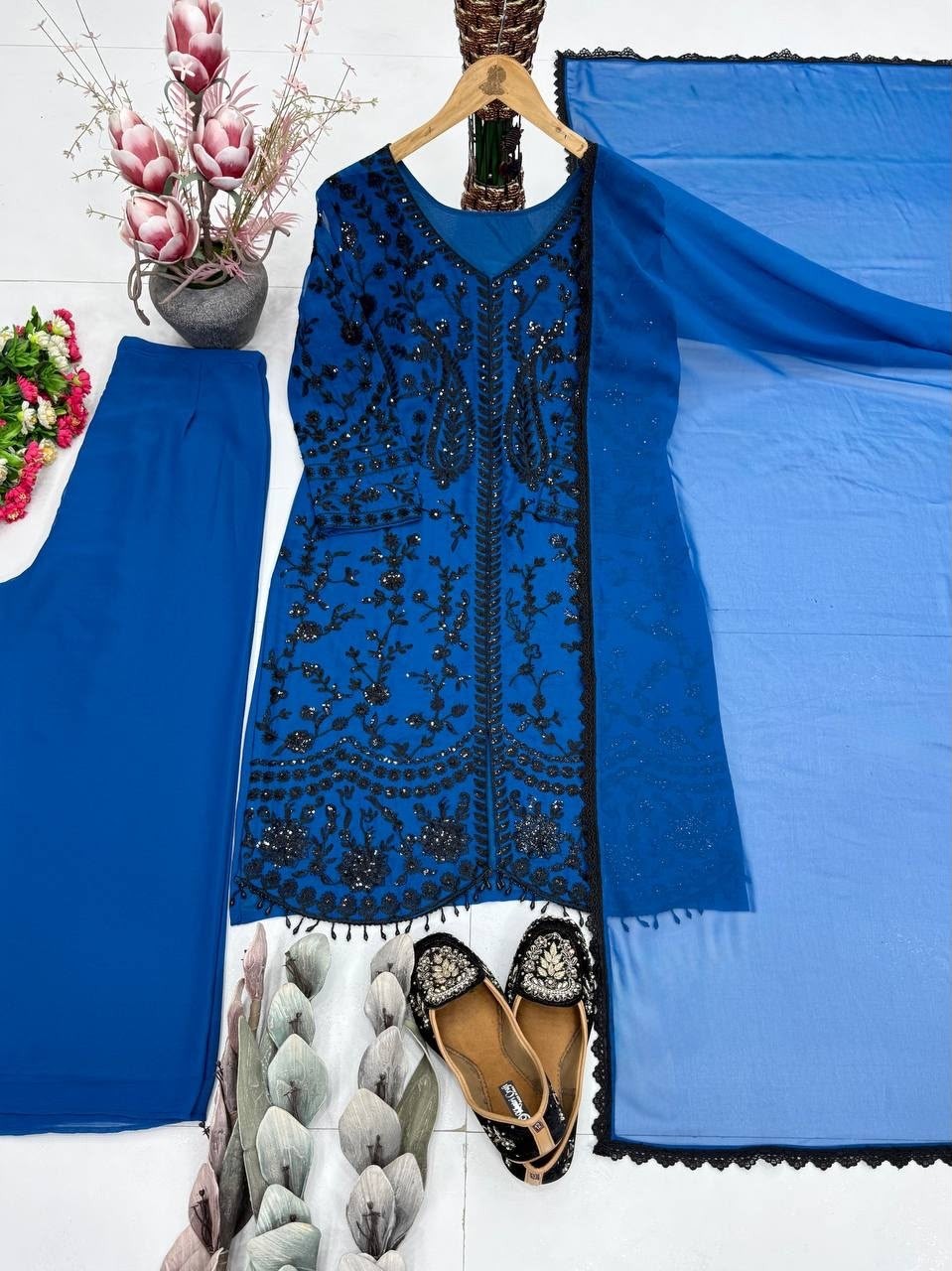 MT-1074 Heavy Faux Georgette Designer Collection