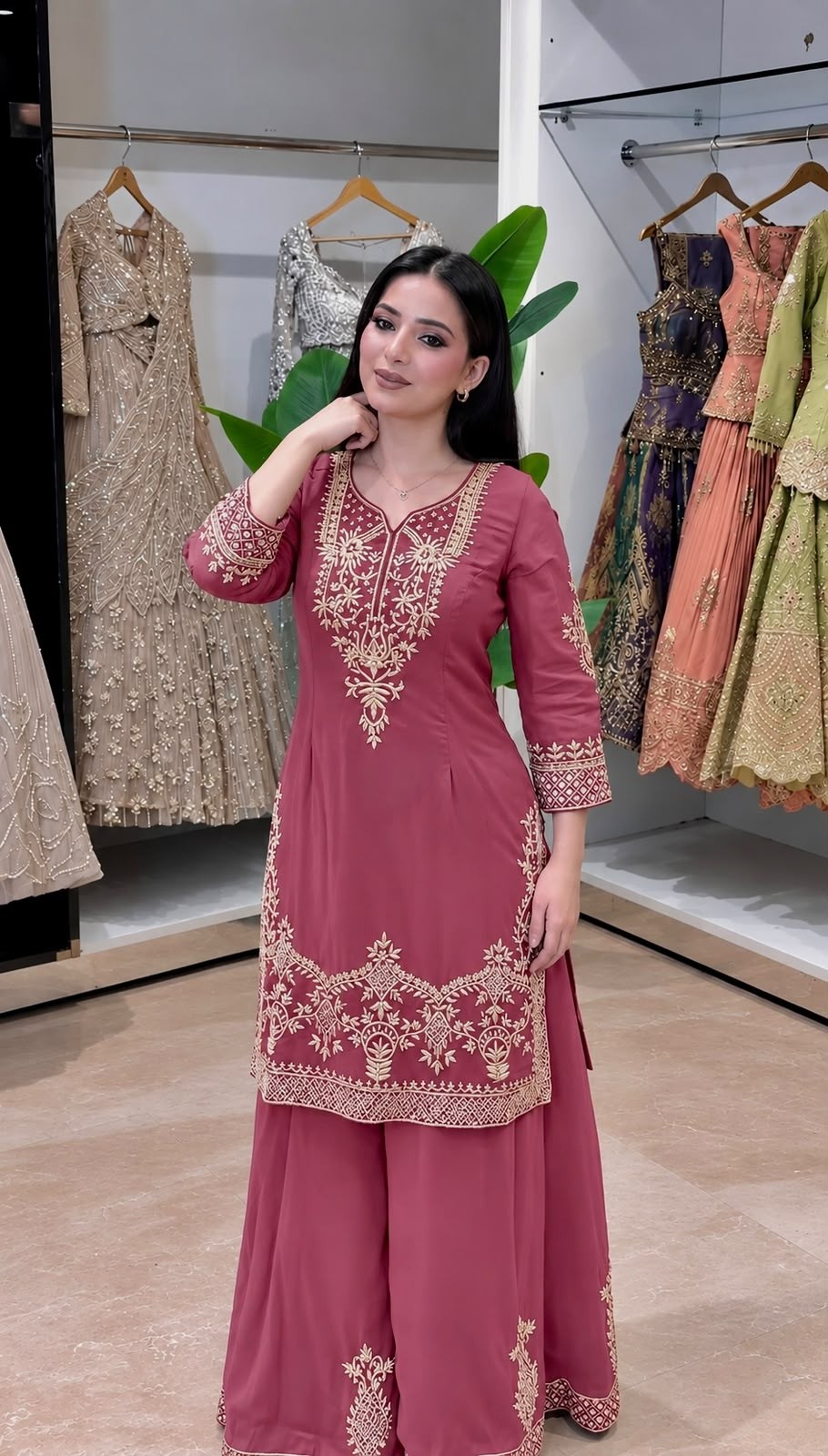 JL-1064 Natural Crepe Silk Designer Collection