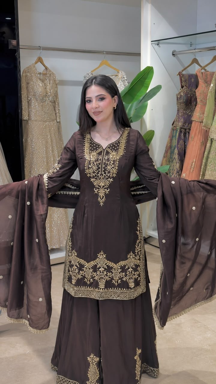 JL-1064 Natural Crepe Silk Designer Collection