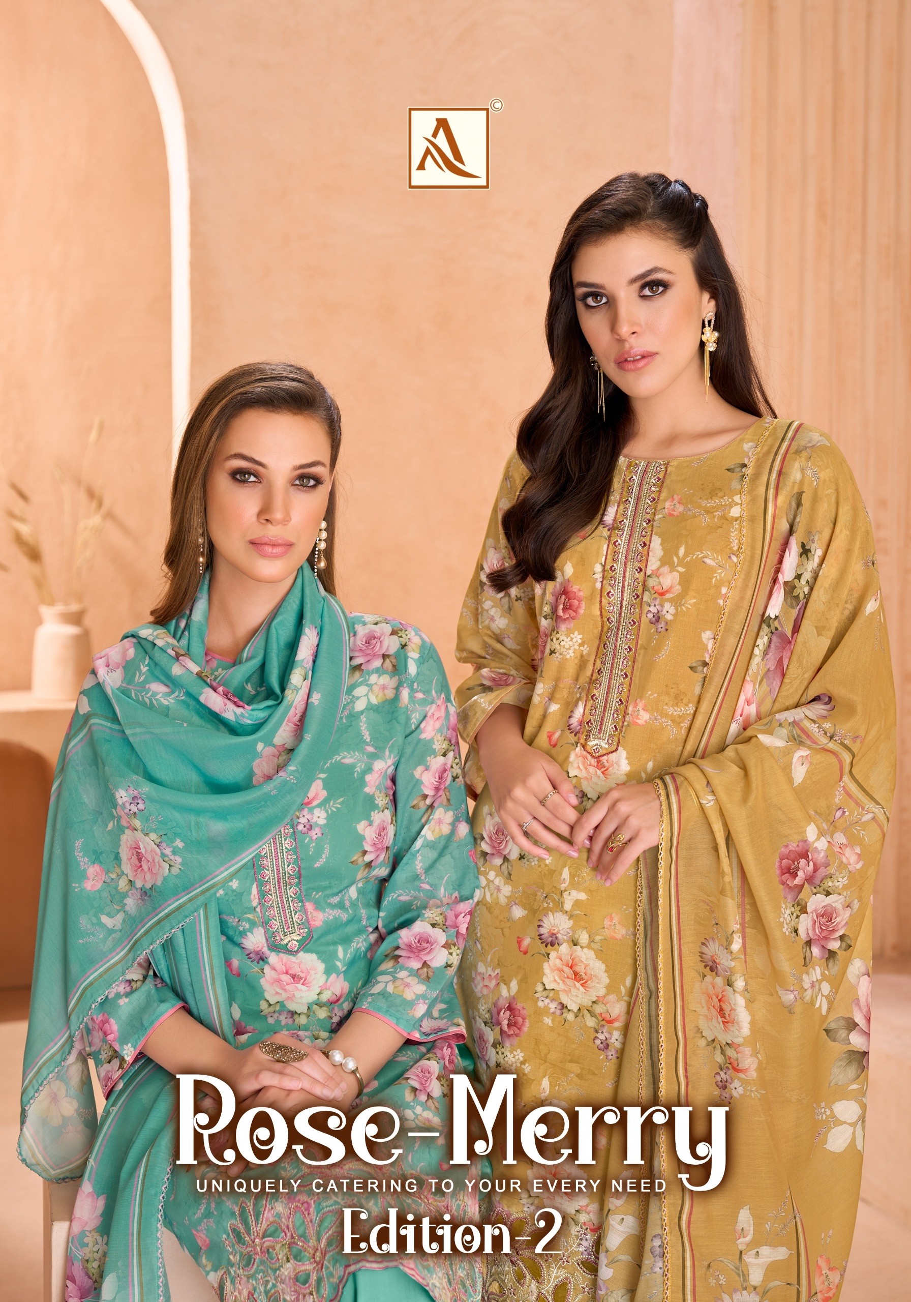 ALOK SUIT ROSE-MERRY-2 Designer Collection