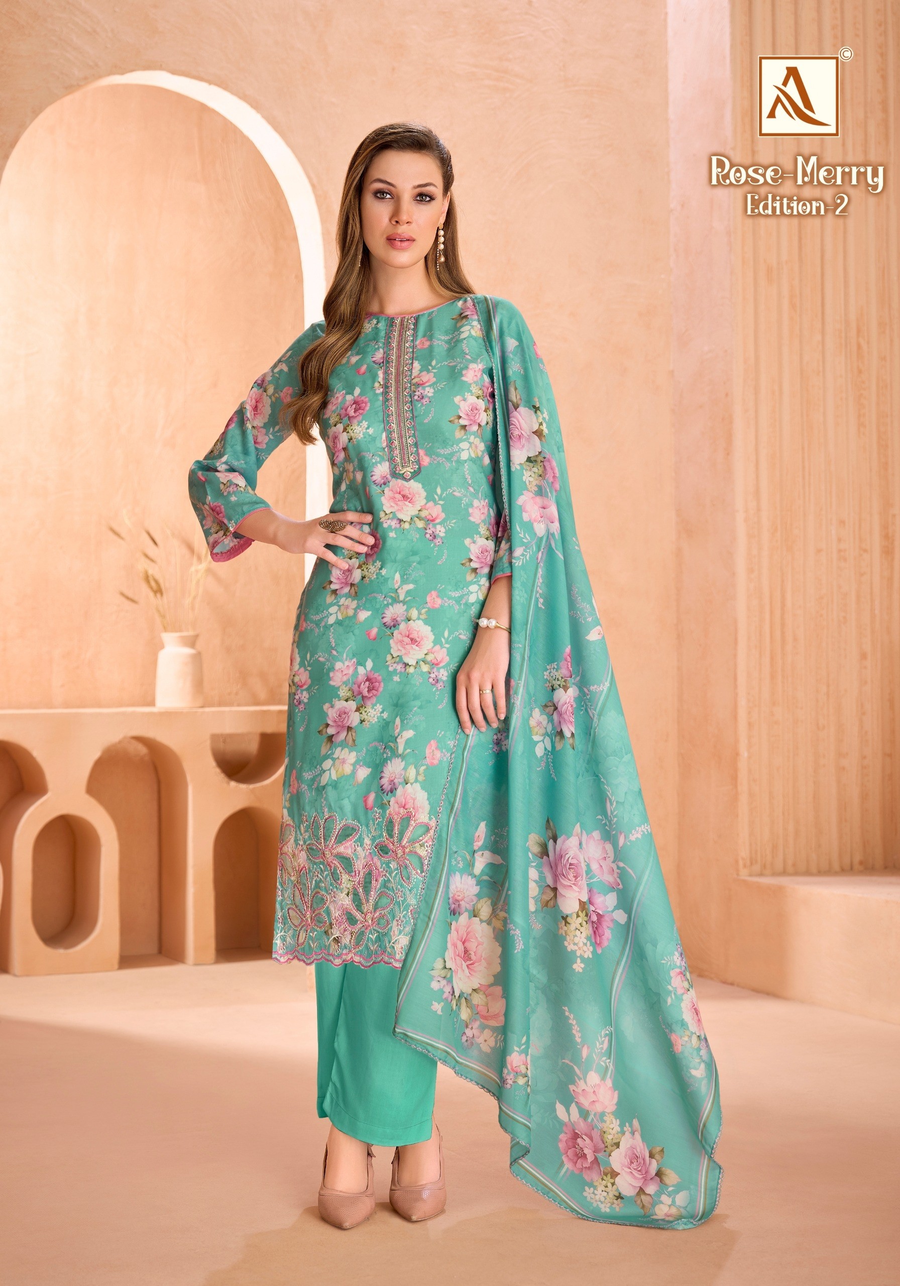 ALOK SUIT ROSE-MERRY-2 Designer Collection