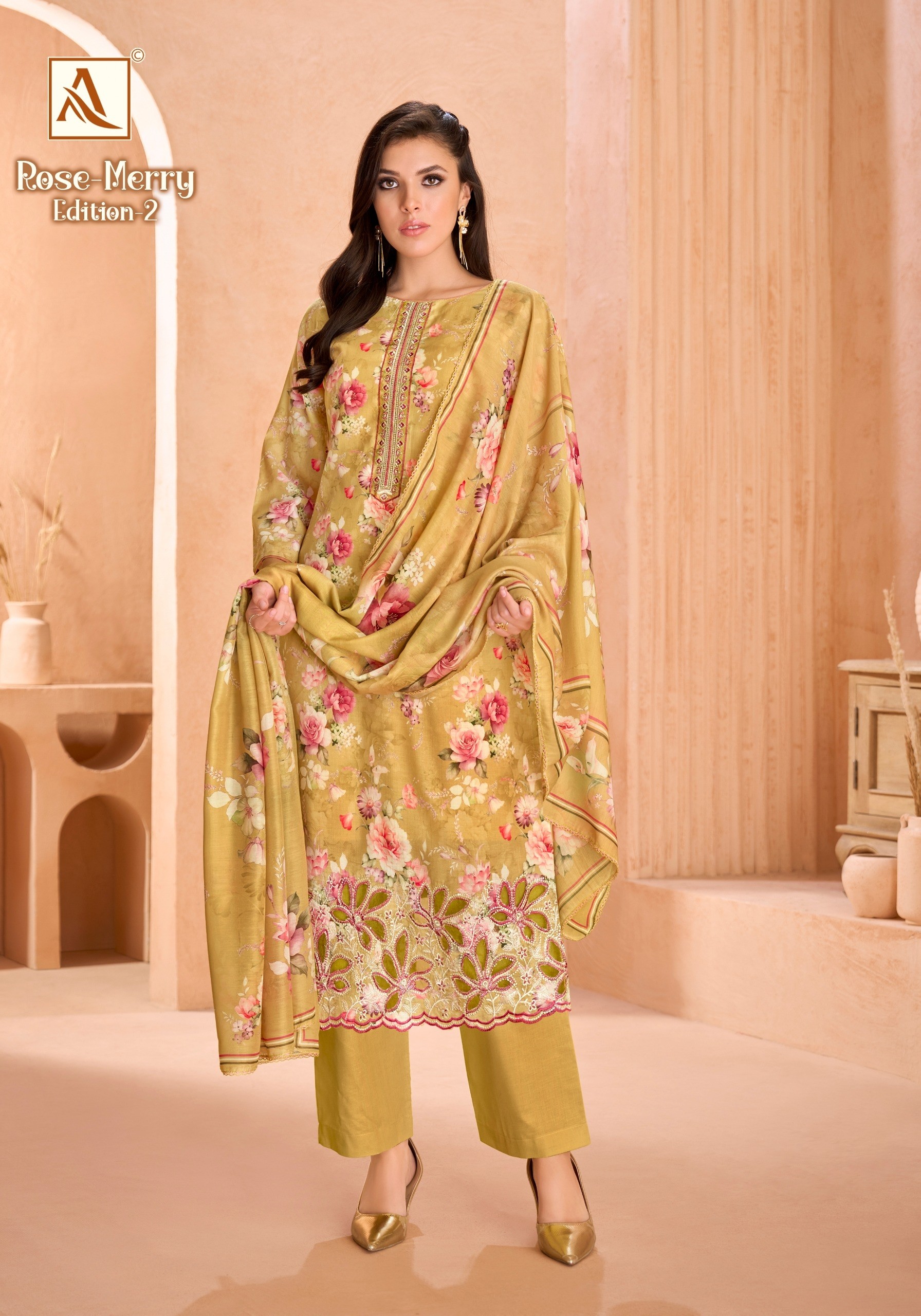 ALOK SUIT ROSE-MERRY-2 Designer Collection