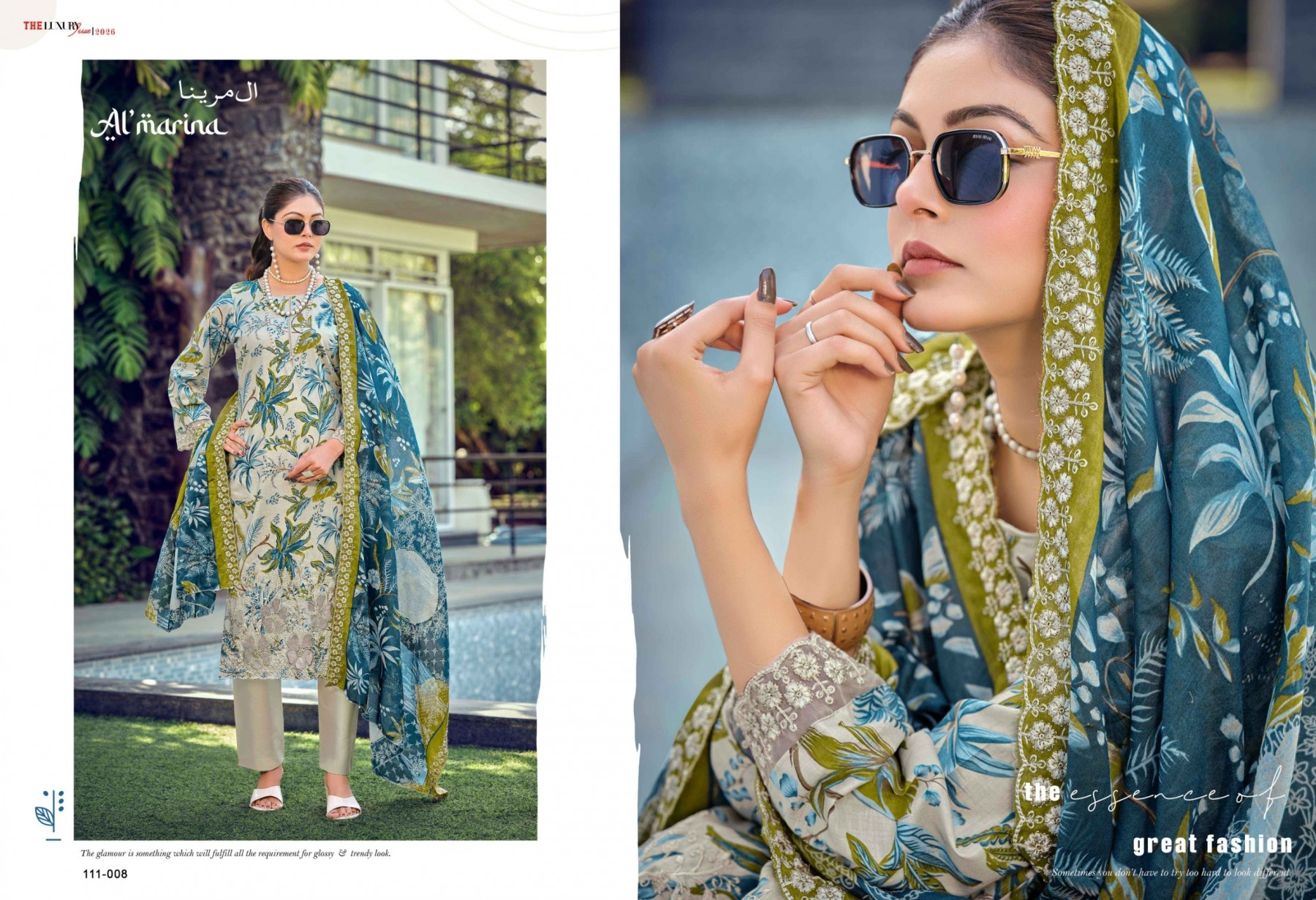 ALMARINA NADIYA Original Lawn Collection