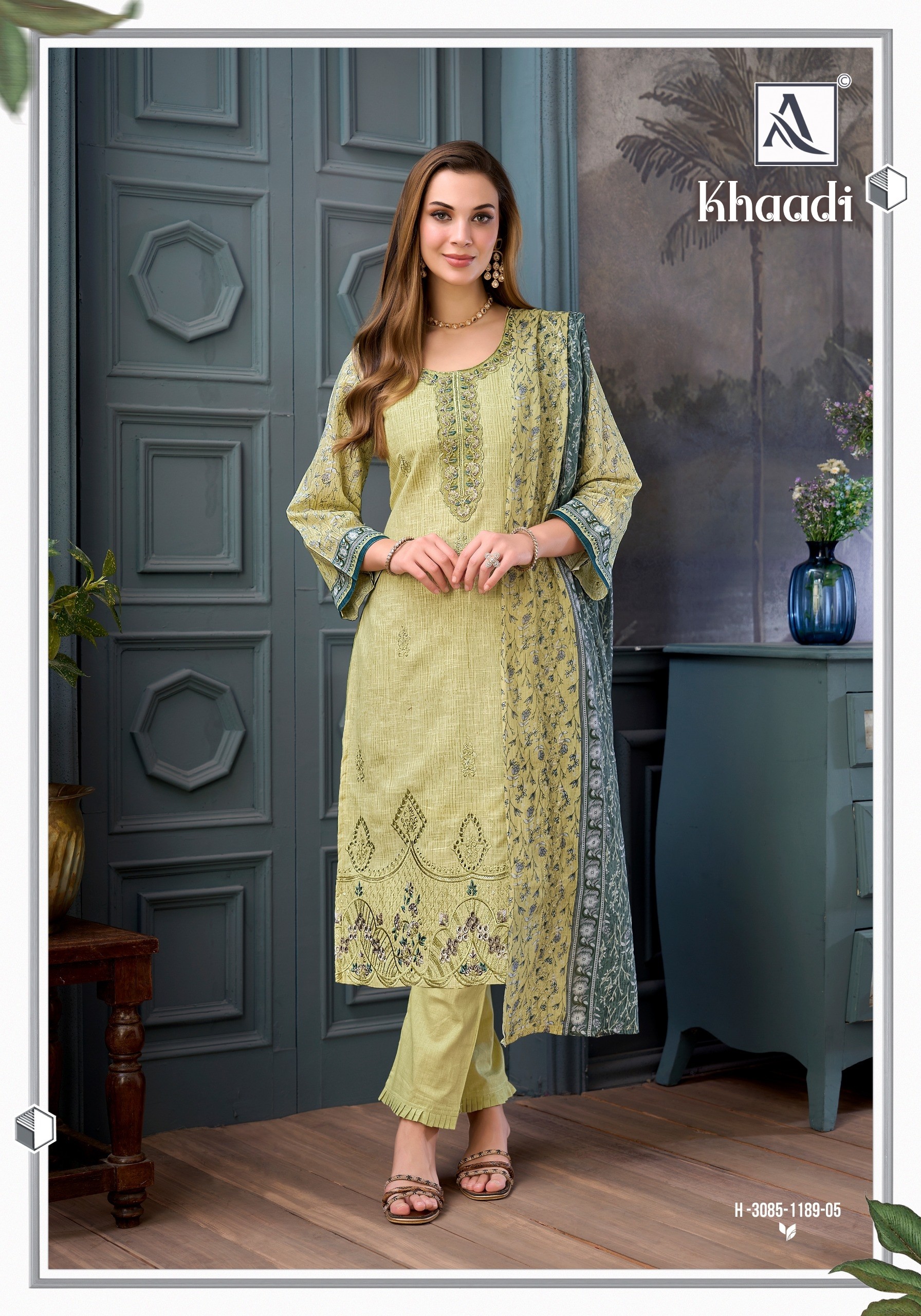 ALOK SUIT – KHAADI Premium Designer Collection