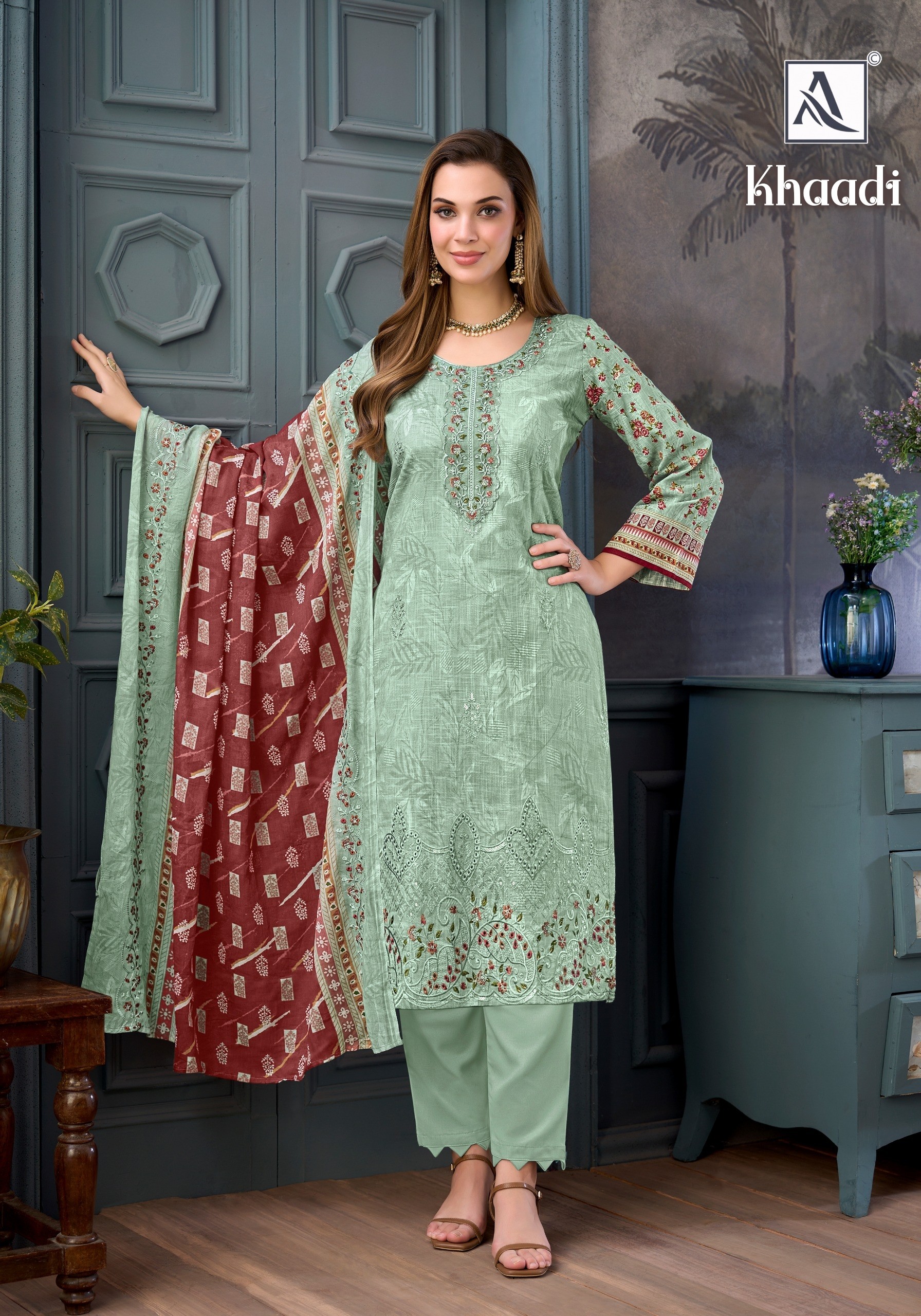 ALOK SUIT – KHAADI Premium Designer Collection