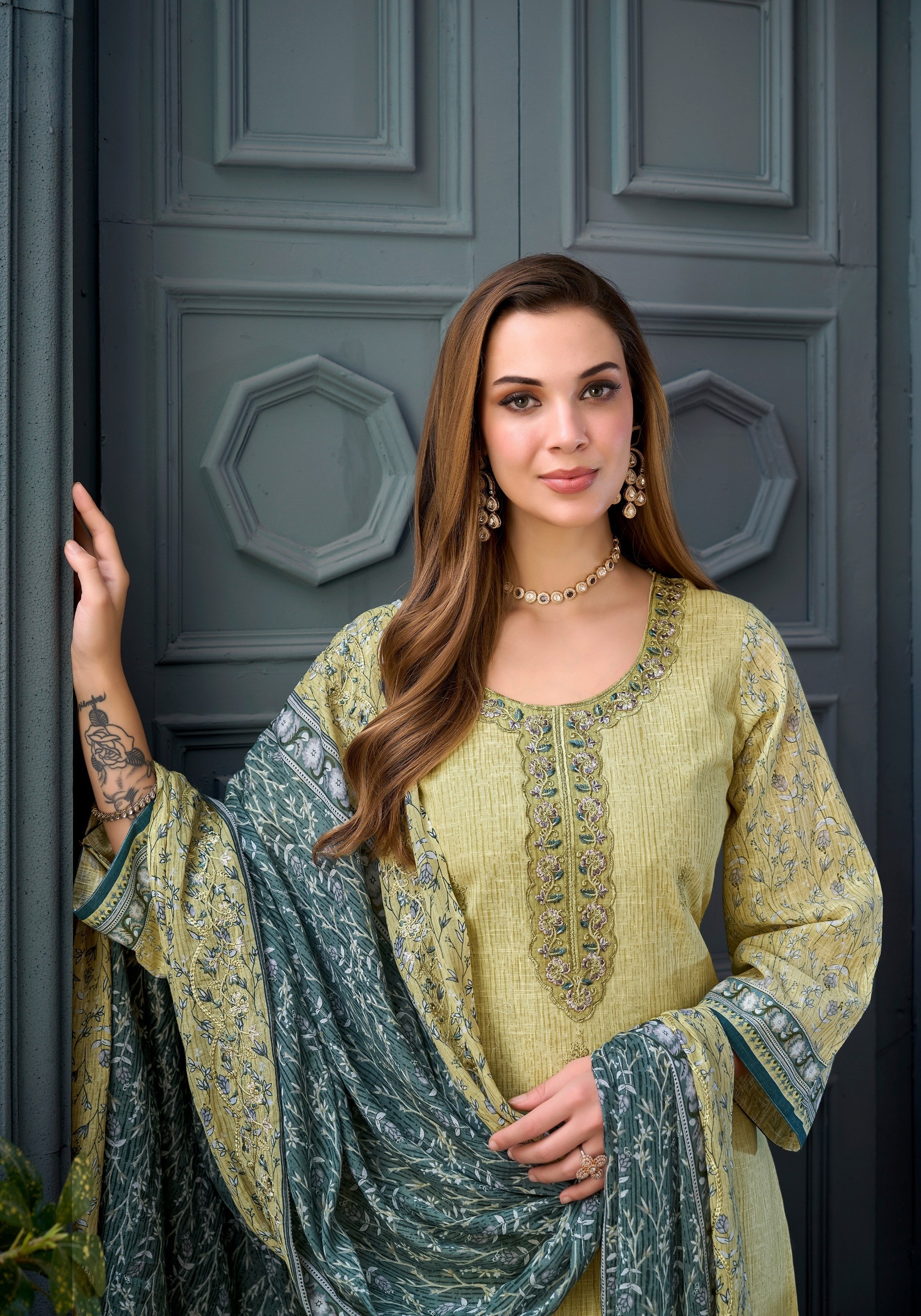 ALOK SUIT – KHAADI Premium Designer Collection