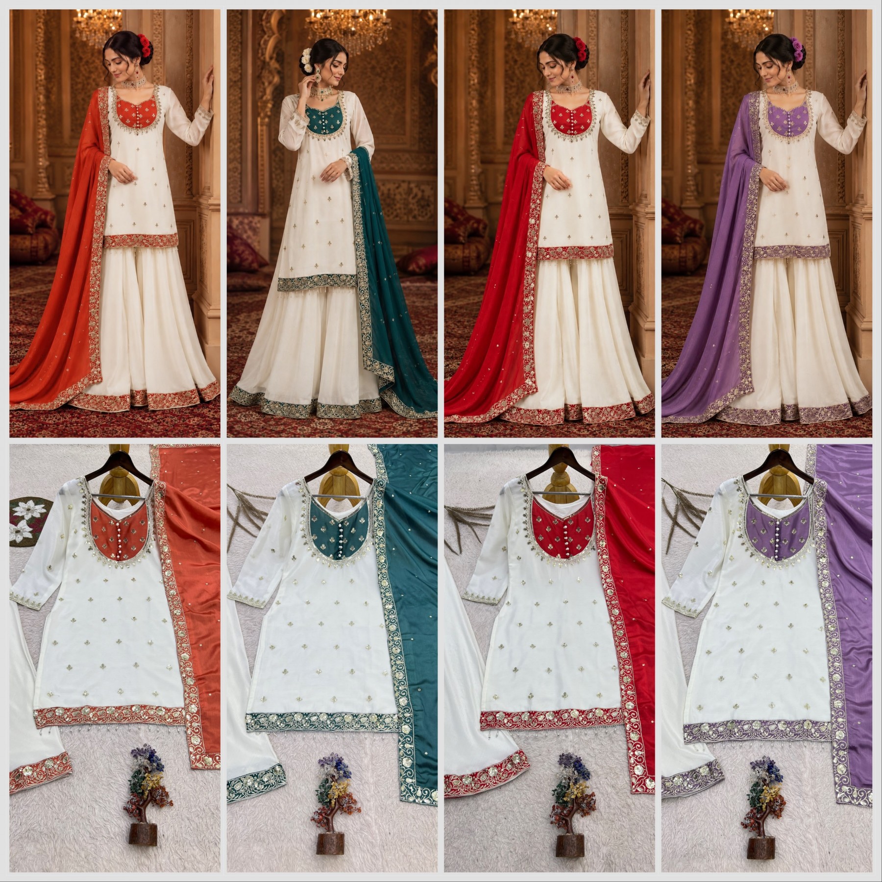 DHK-1406 Pure Chinon Silk Designer Collection