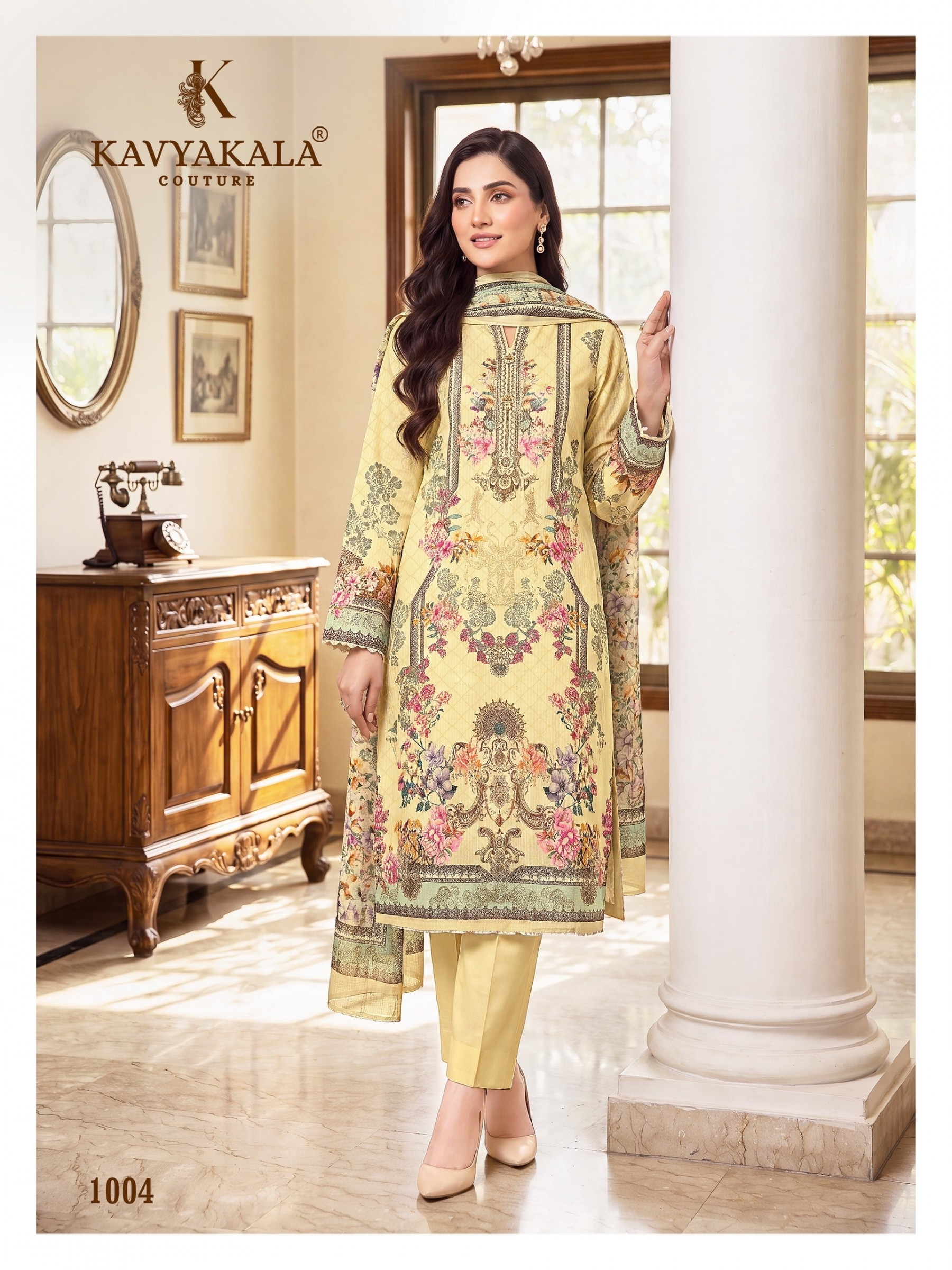 KAVYA KALA Couture | MARIA B. | Cotton Digital Print Suit