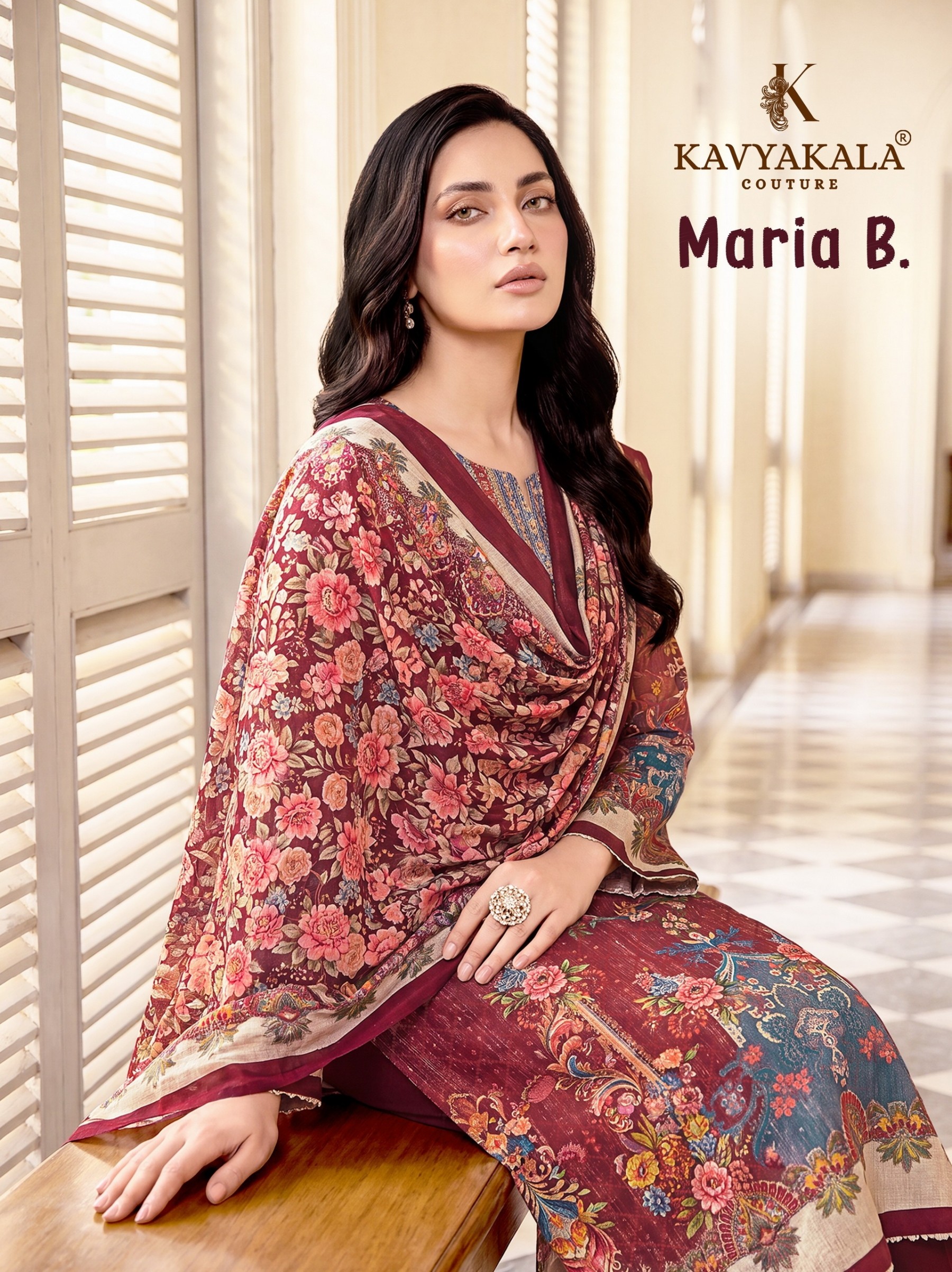 KAVYA KALA Couture | MARIA B. | Cotton Digital Print Suit