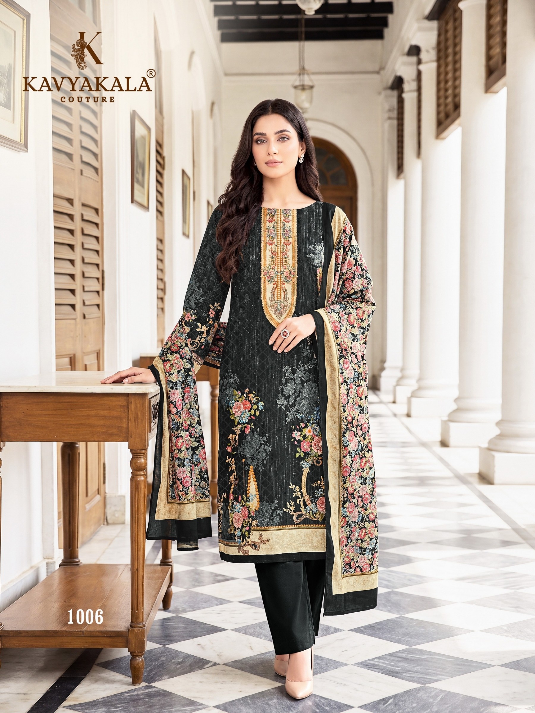 KAVYA KALA Couture | MARIA B. | Cotton Digital Print Suit