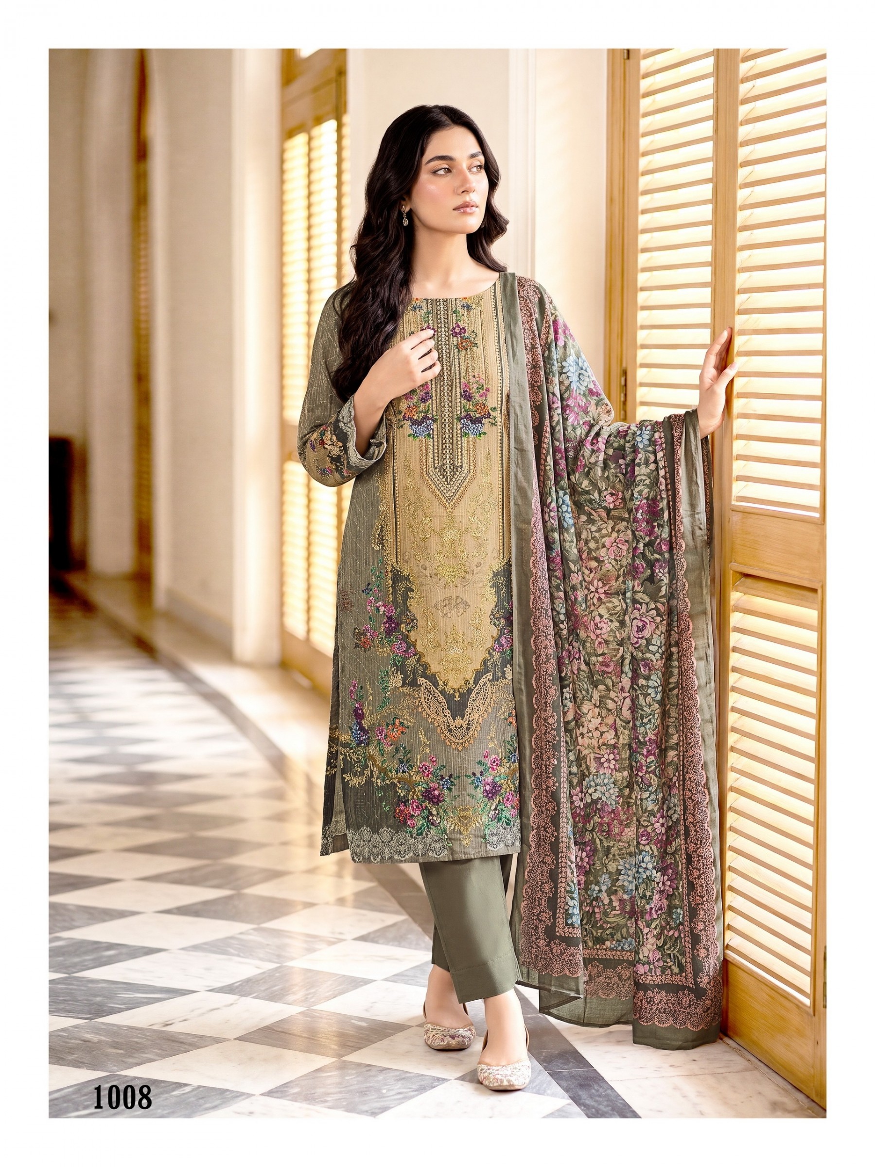 KAVYA KALA Couture | MARIA B. | Cotton Digital Print Suit