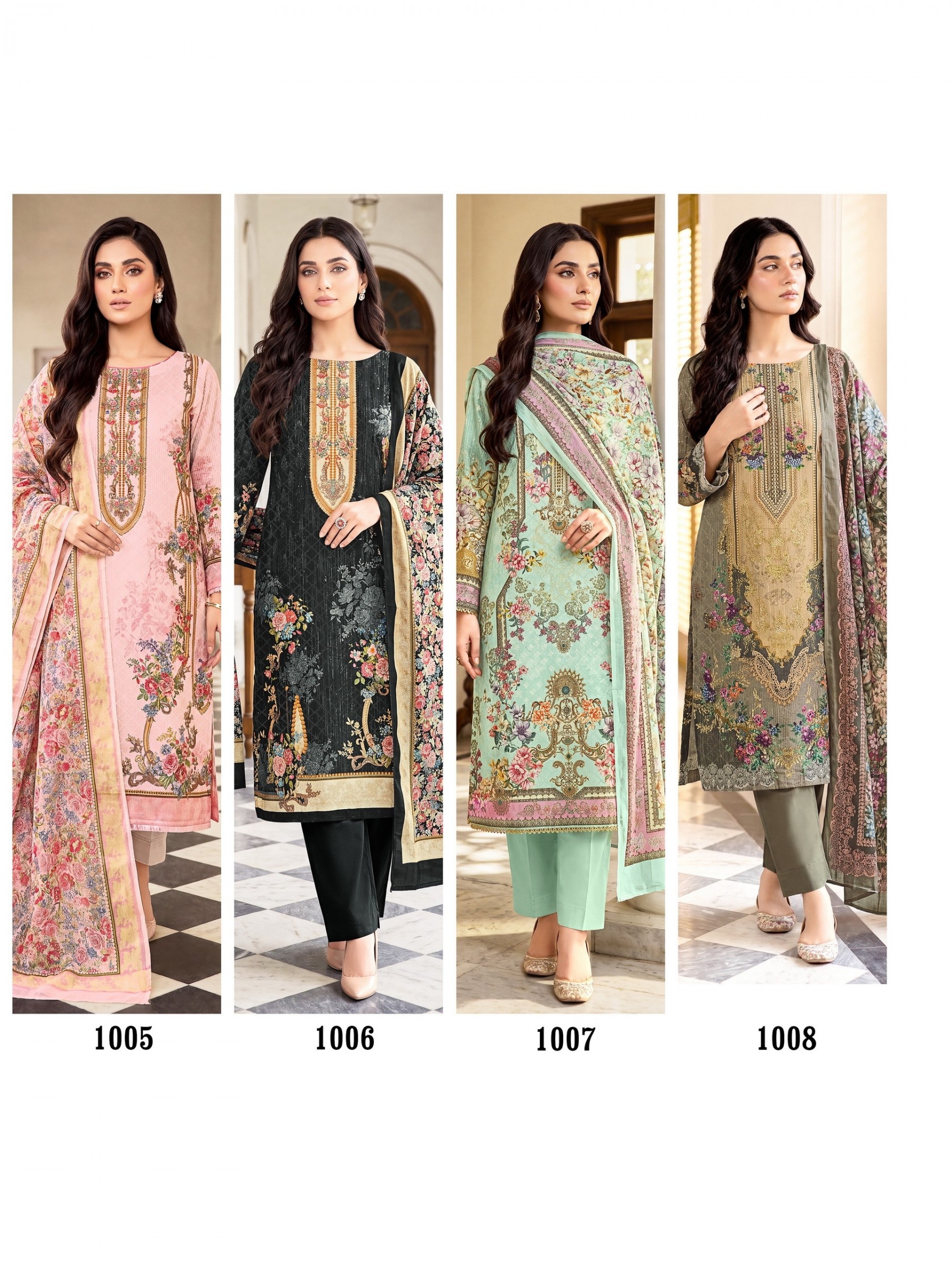 KAVYA KALA Couture | MARIA B. | Cotton Digital Print Suit