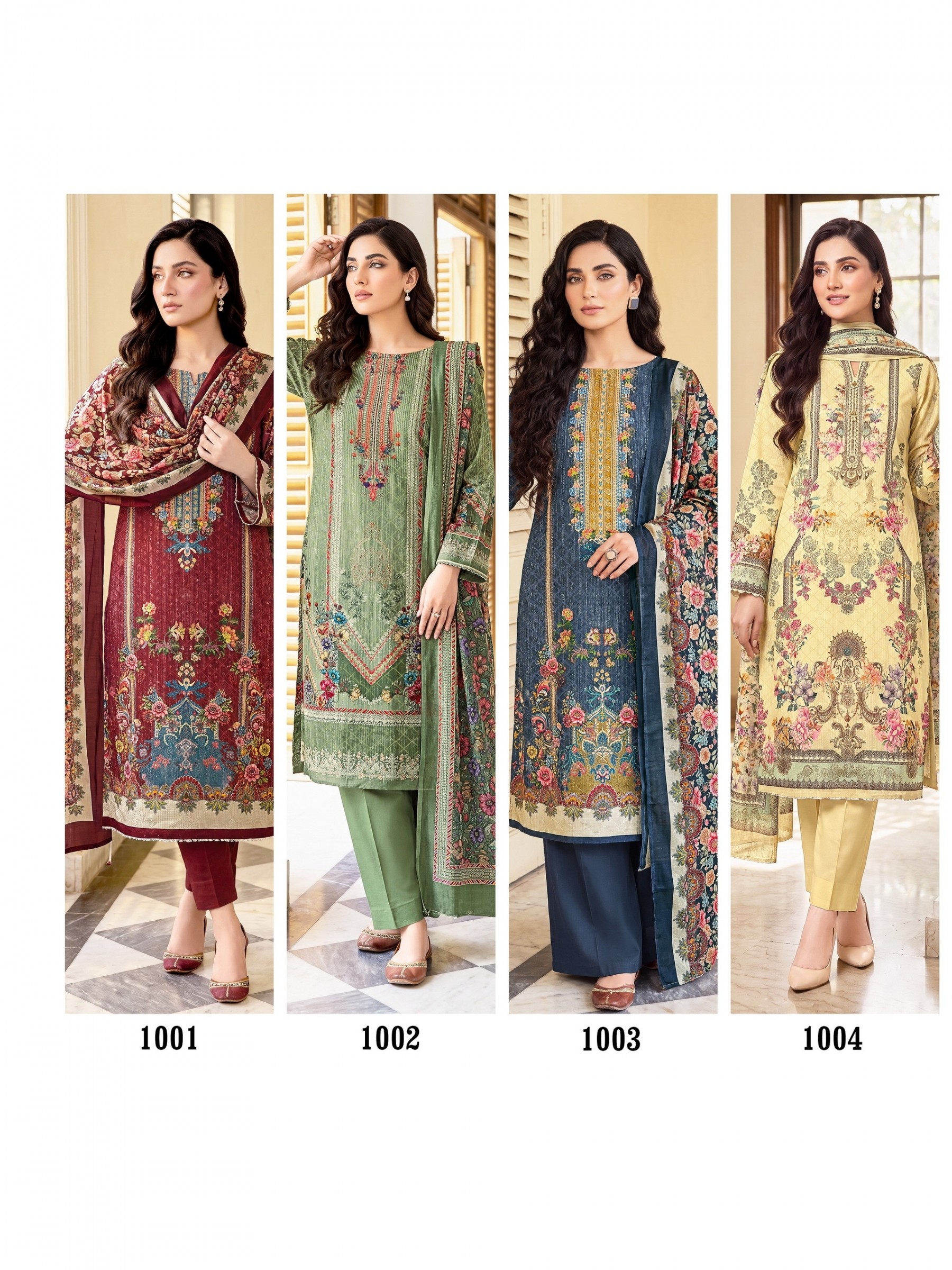 KAVYA KALA Couture | MARIA B. | Cotton Digital Print Suit