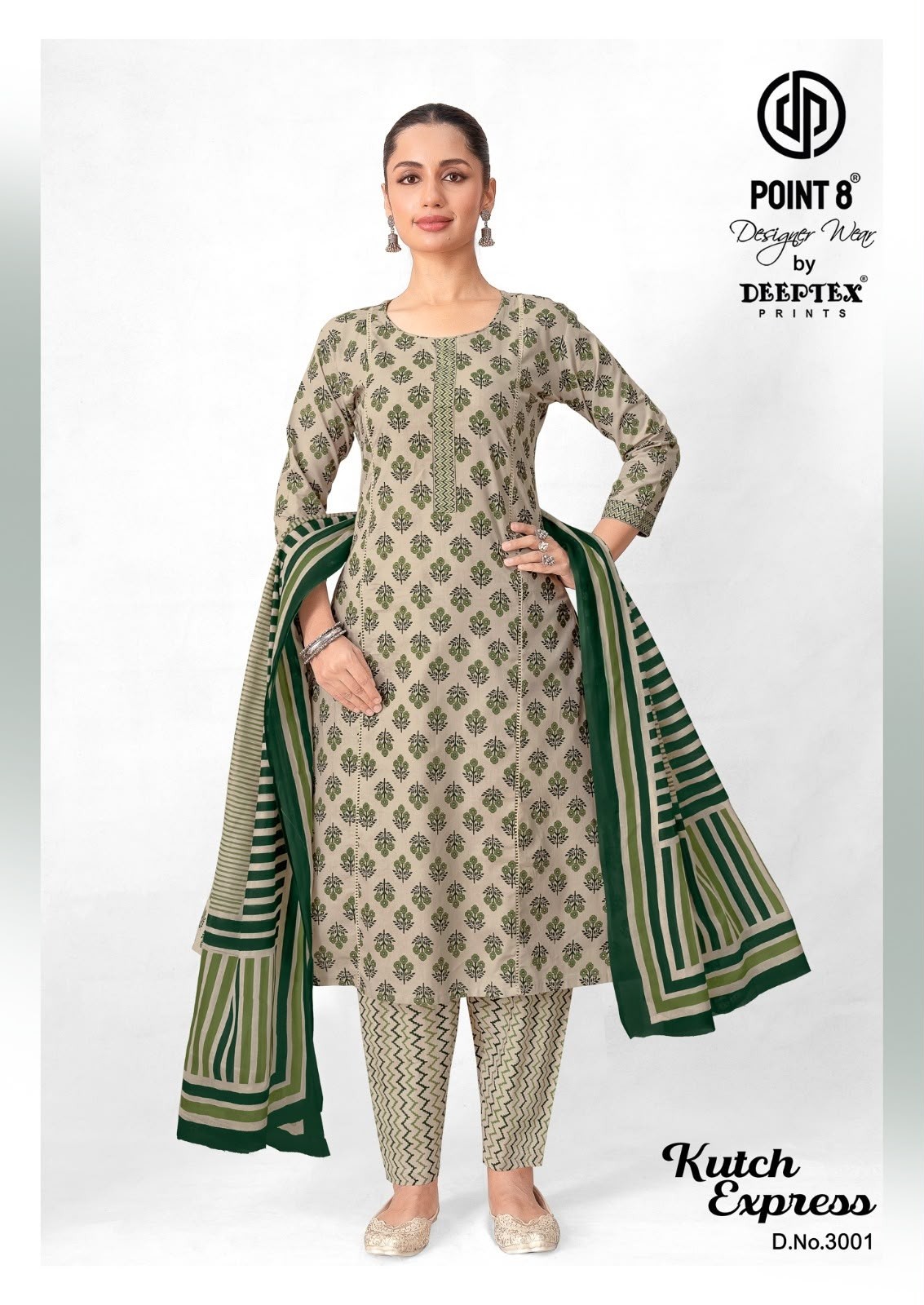 DEEPTEX | Kutch Express Vol. 3 | 100% Cotton Readymade Suit