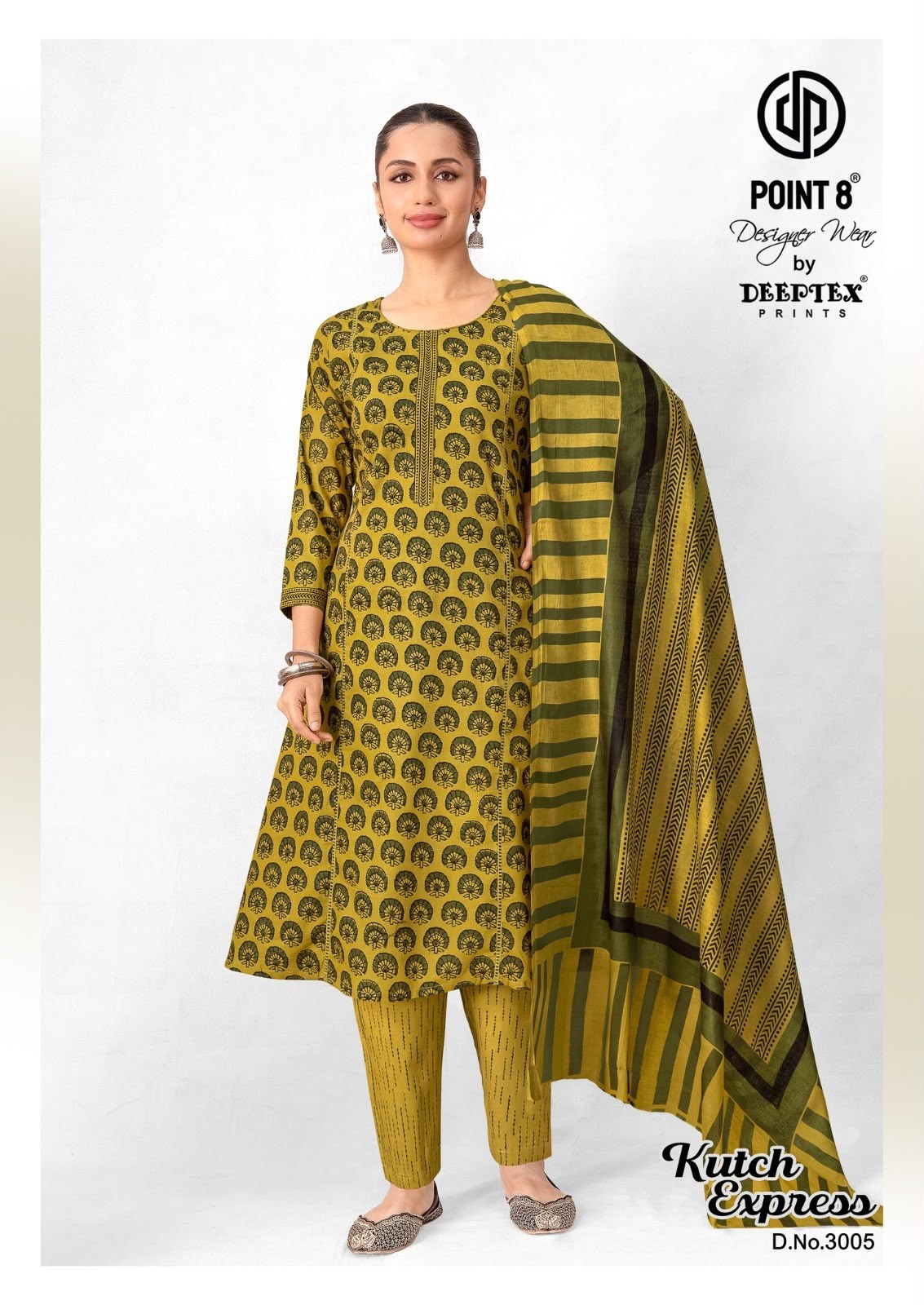 DEEPTEX | Kutch Express Vol. 3 | 100% Cotton Readymade Suit