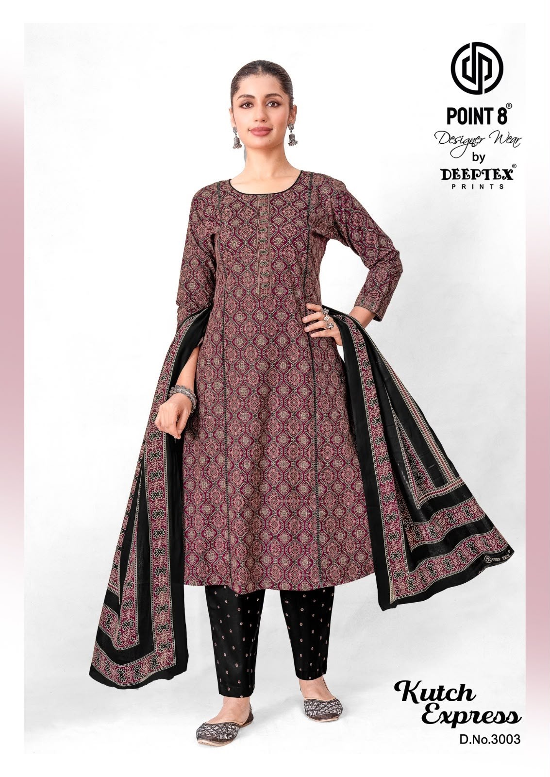 DEEPTEX | Kutch Express Vol. 3 | 100% Cotton Readymade Suit