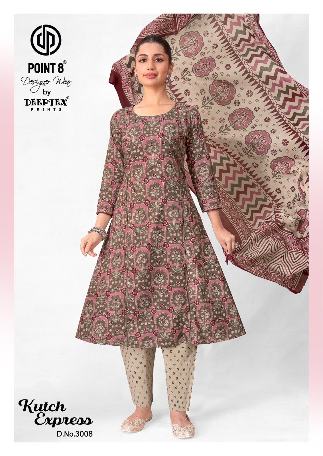DEEPTEX | Kutch Express Vol. 3 | 100% Cotton Readymade Suit