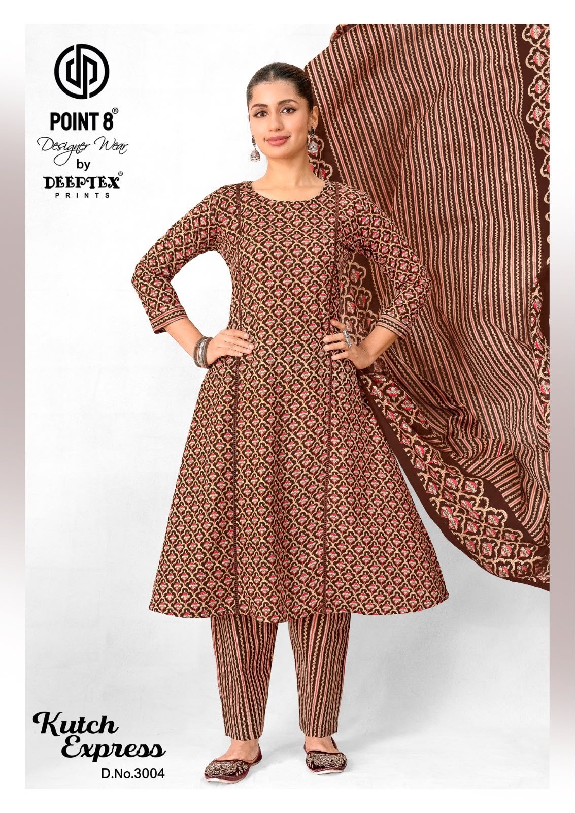 DEEPTEX | Kutch Express Vol. 3 | 100% Cotton Readymade Suit